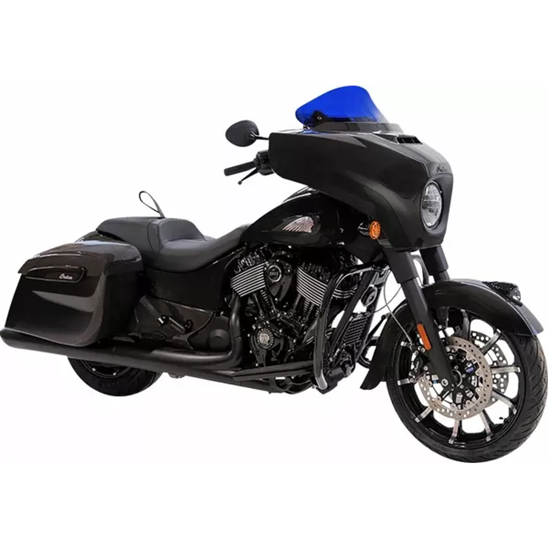Windshield flare 10 kolor blue