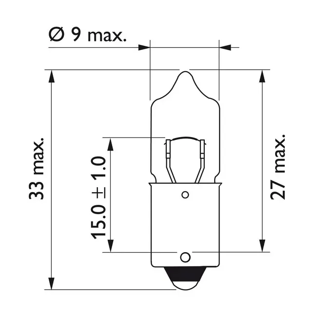 Philips light bulb T4W - Afbeelding 3