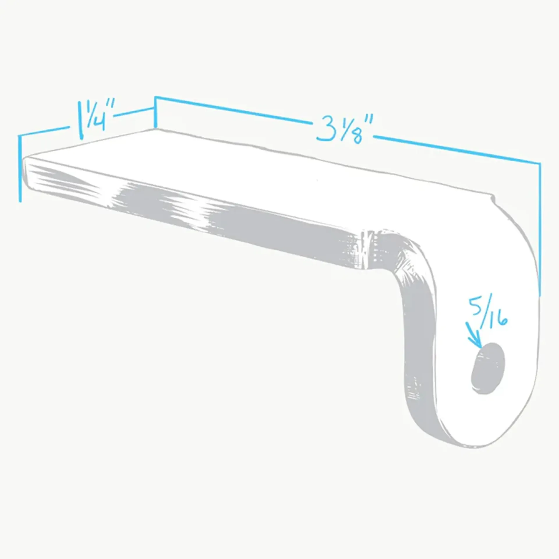 Weld-On Lower Fender Mount