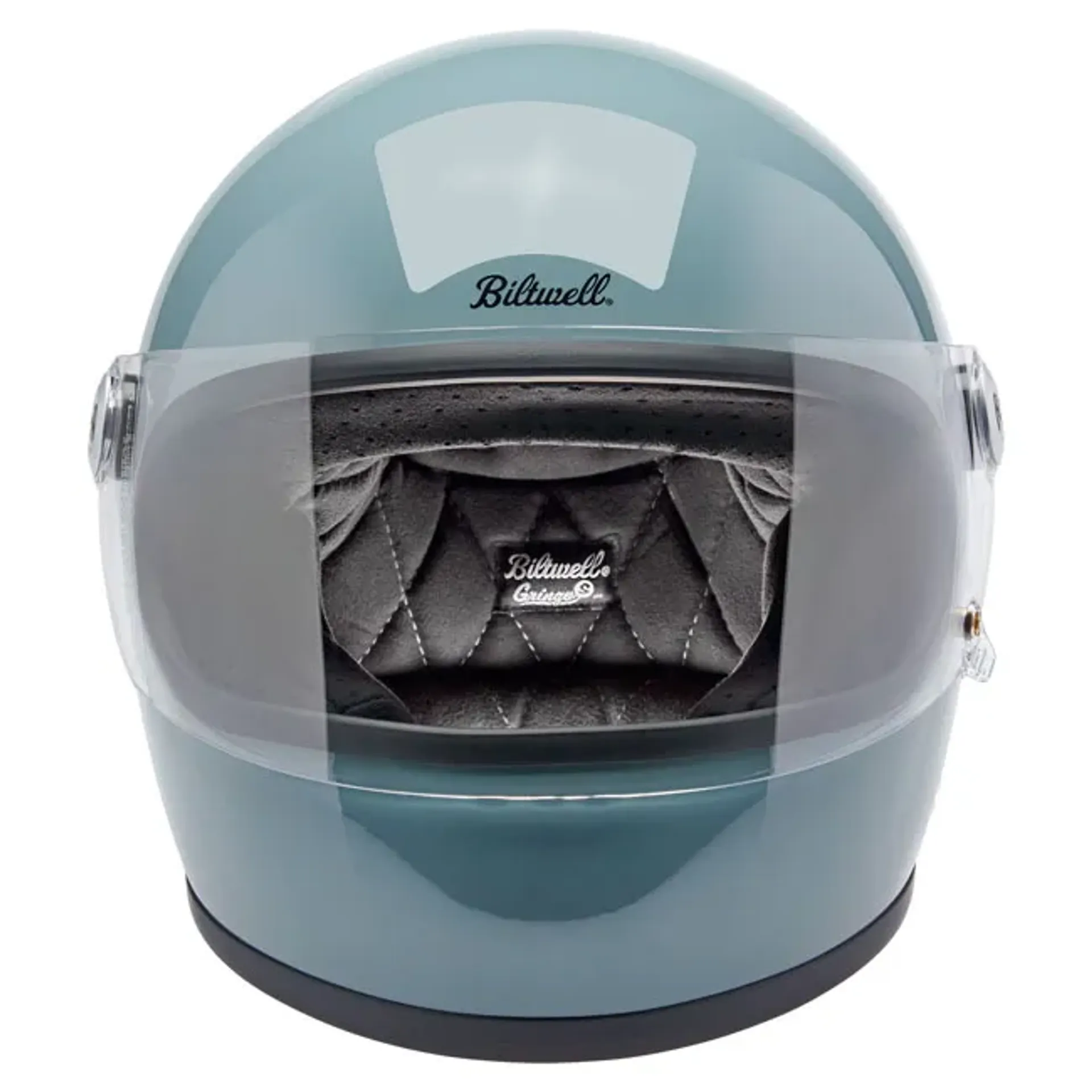 Biltwell Gringo S helmet Agave Blue Gloss
