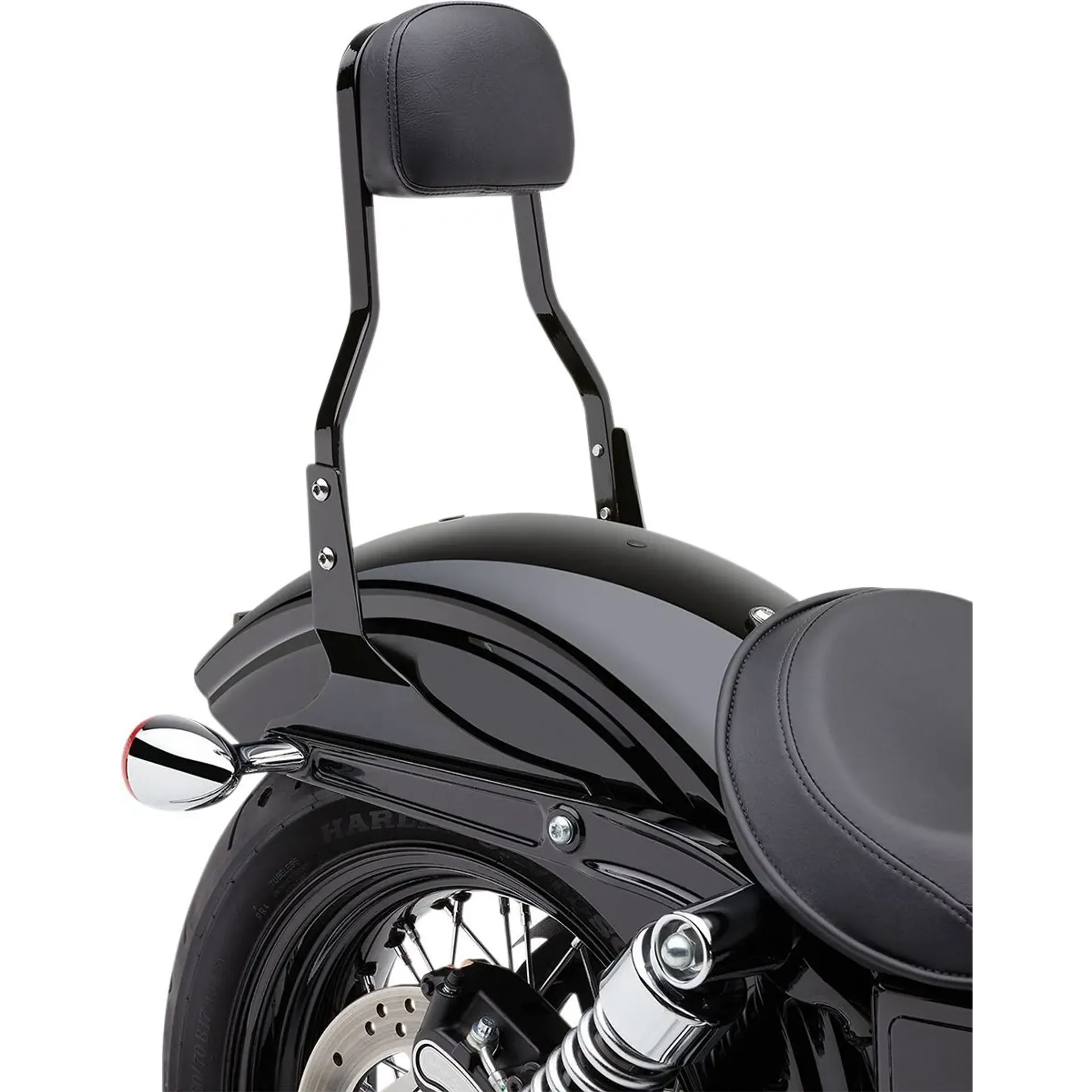 Sissy Bar Shrt Blk Spstr