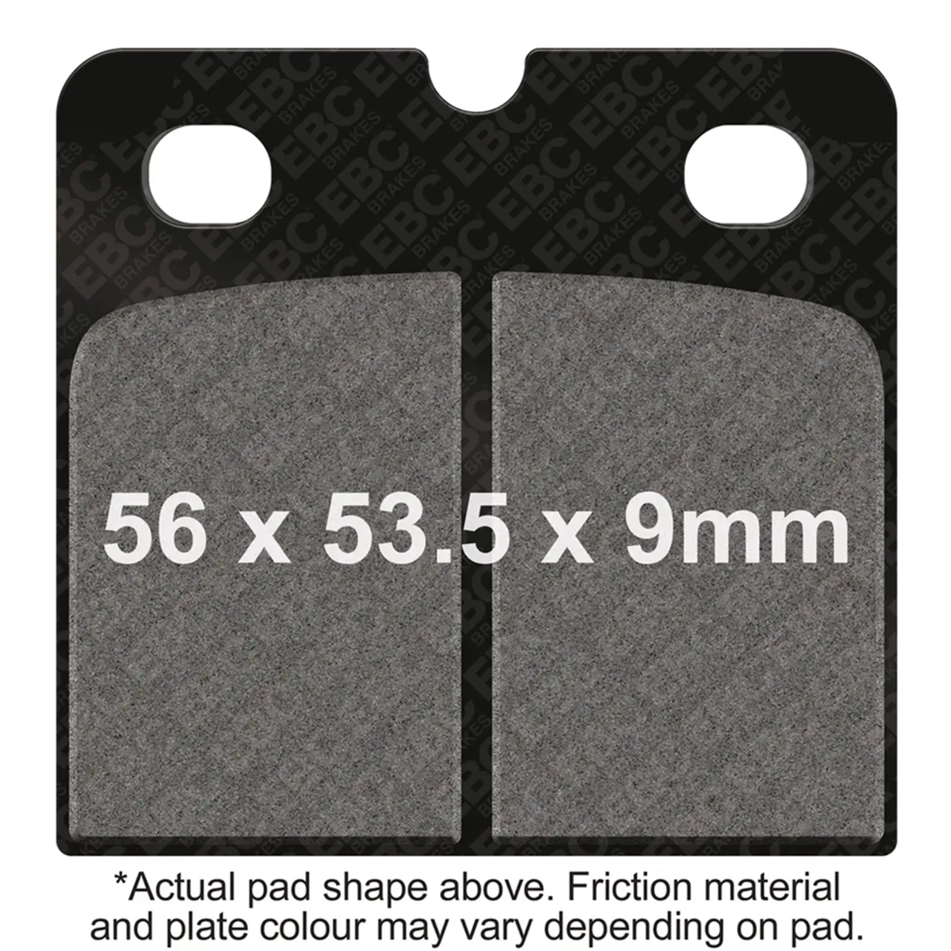EBC-HH RR brake pads Indian 09-13