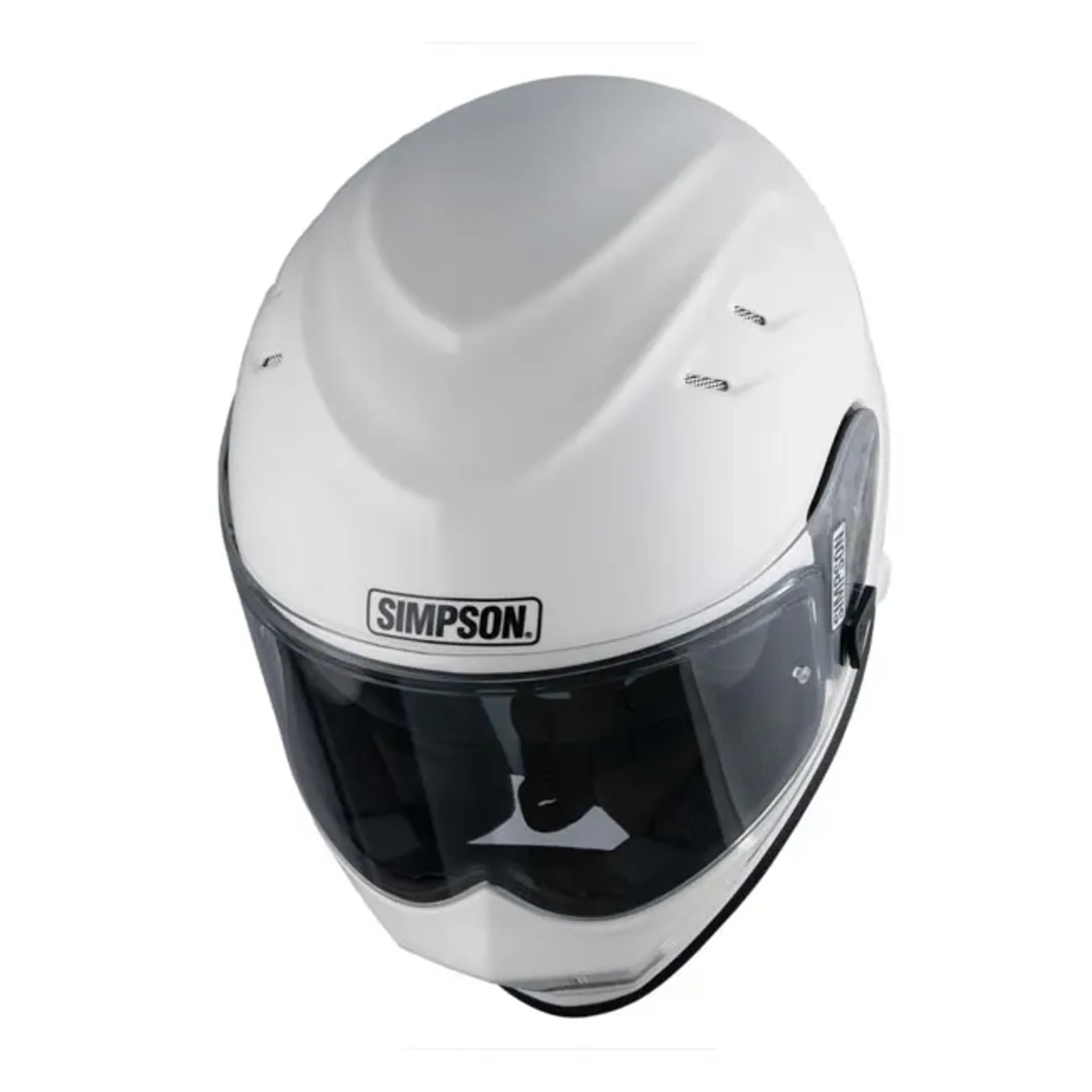 Simpson Venom helmet white