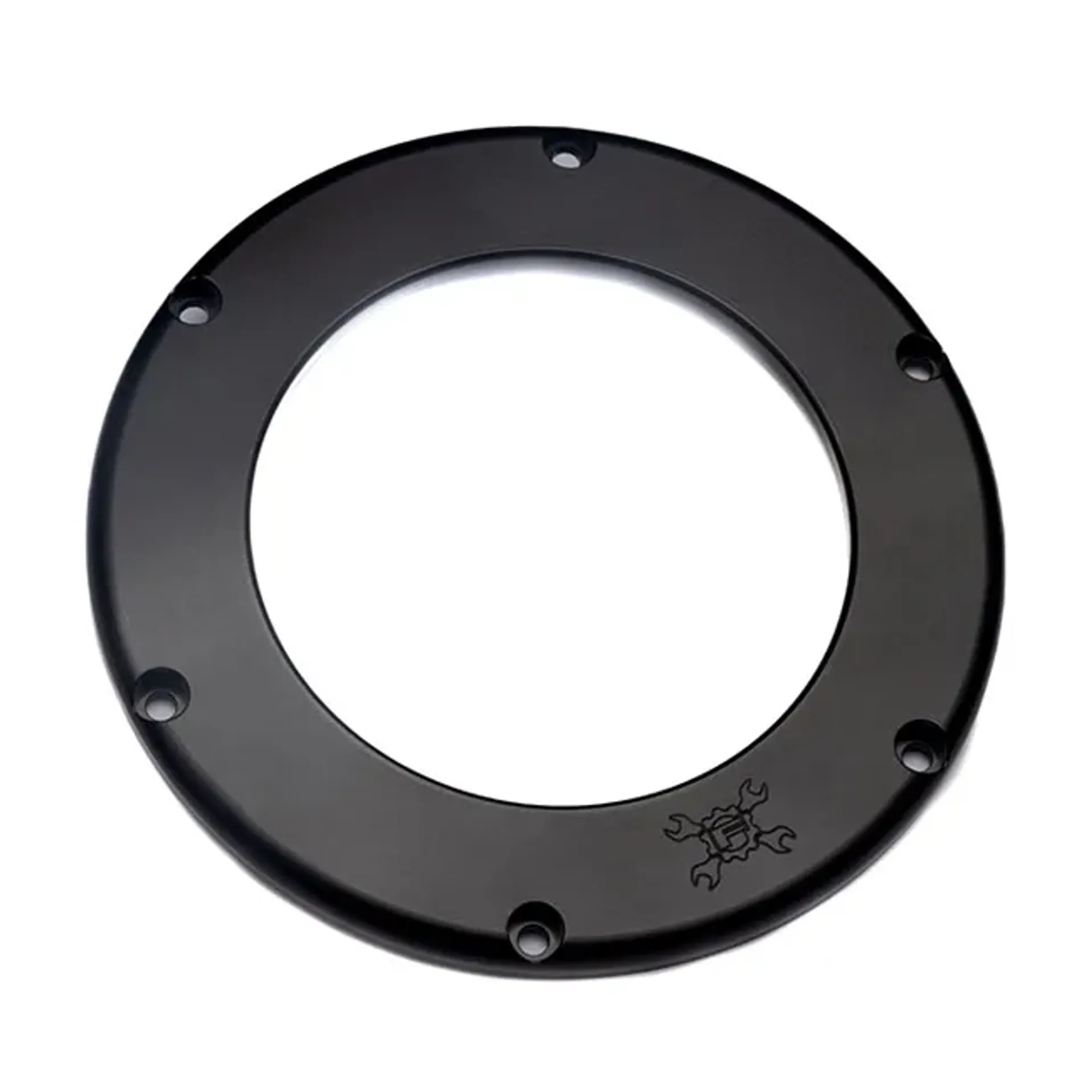 Feuling, replacement BA air filter cover. Black. Clear