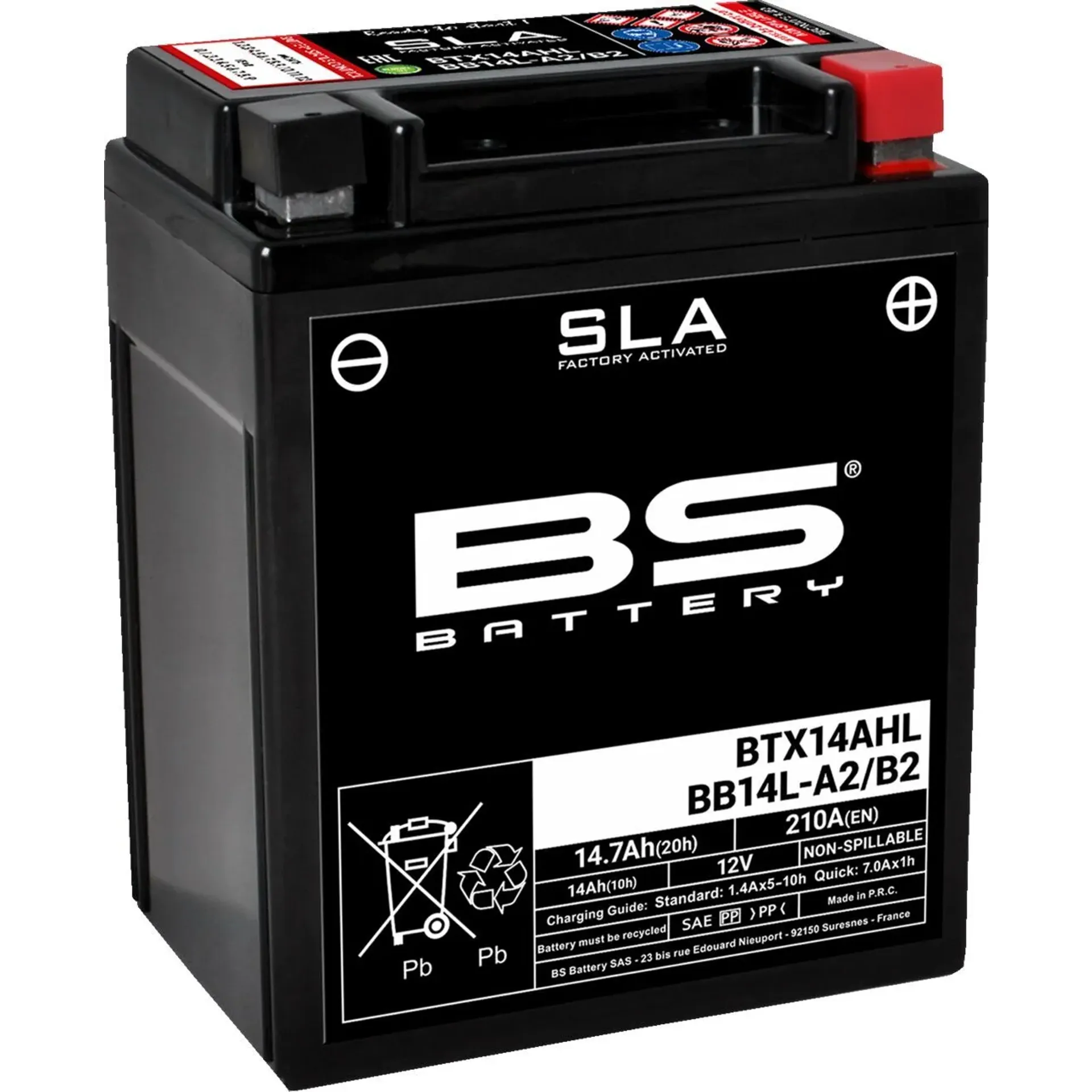 Battery Btx14Ahl/Bb14L-A2/B2