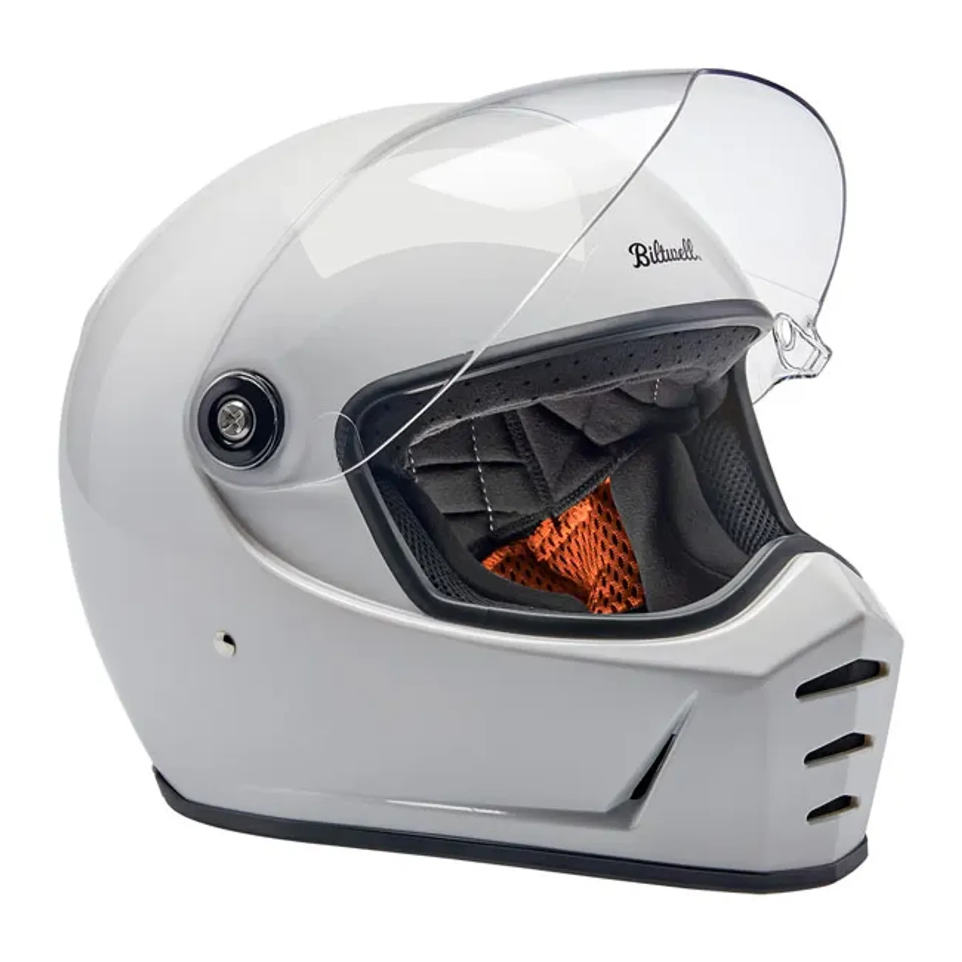 Biltwell Lane Splitter helmet gloss white