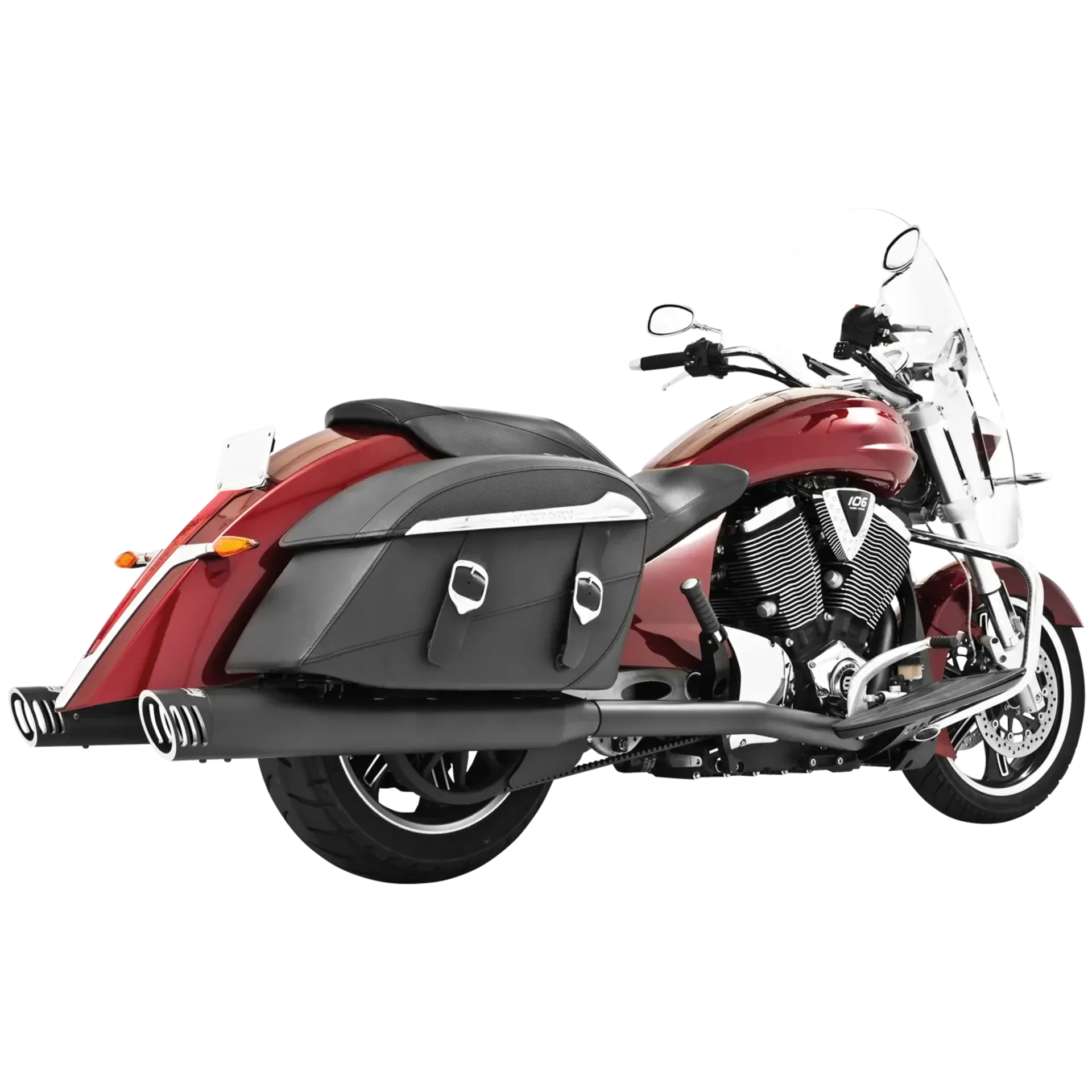Bk/Ch Racing True Duals C/CT/8BL/R/Mag/L