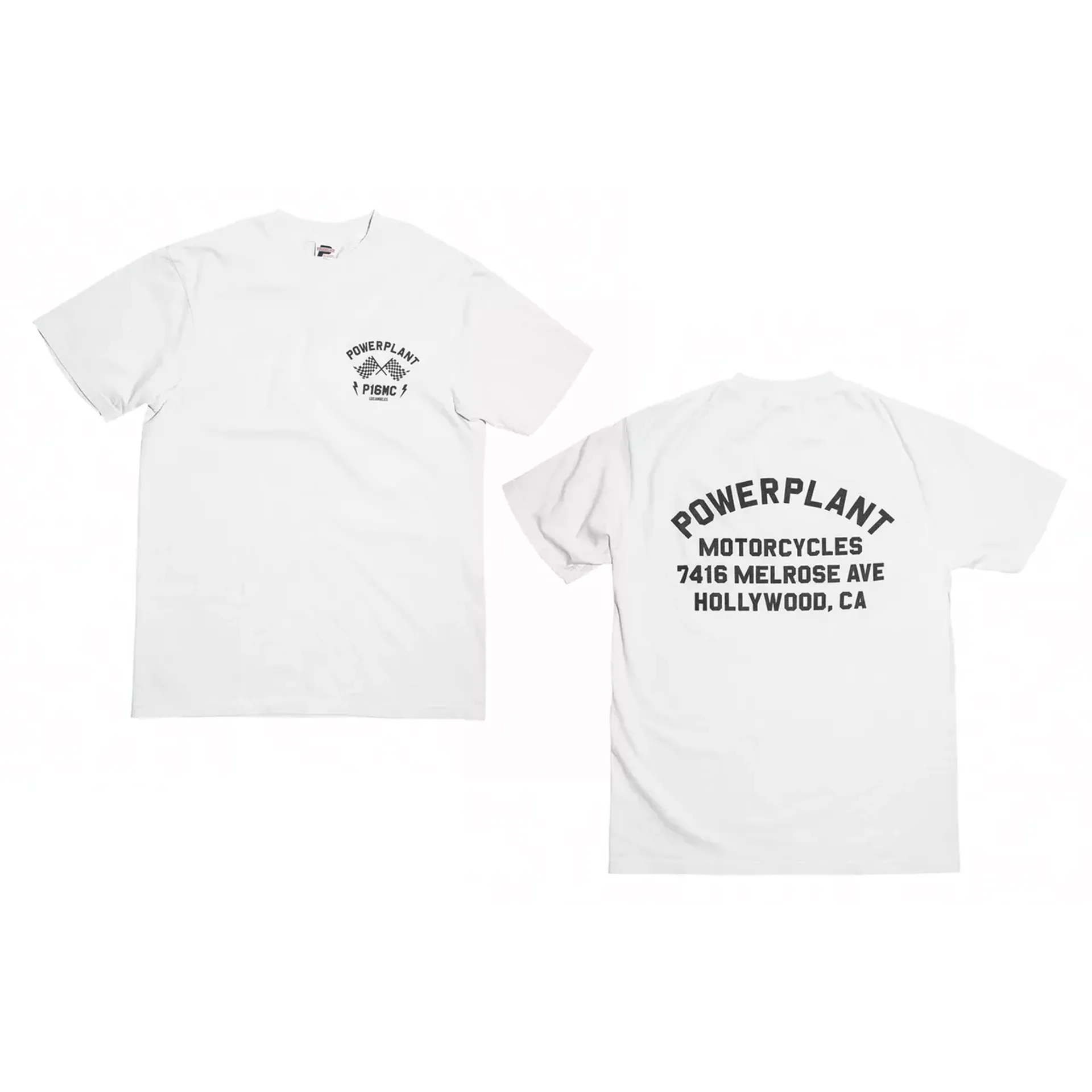 GARAGE TEE WHITE L