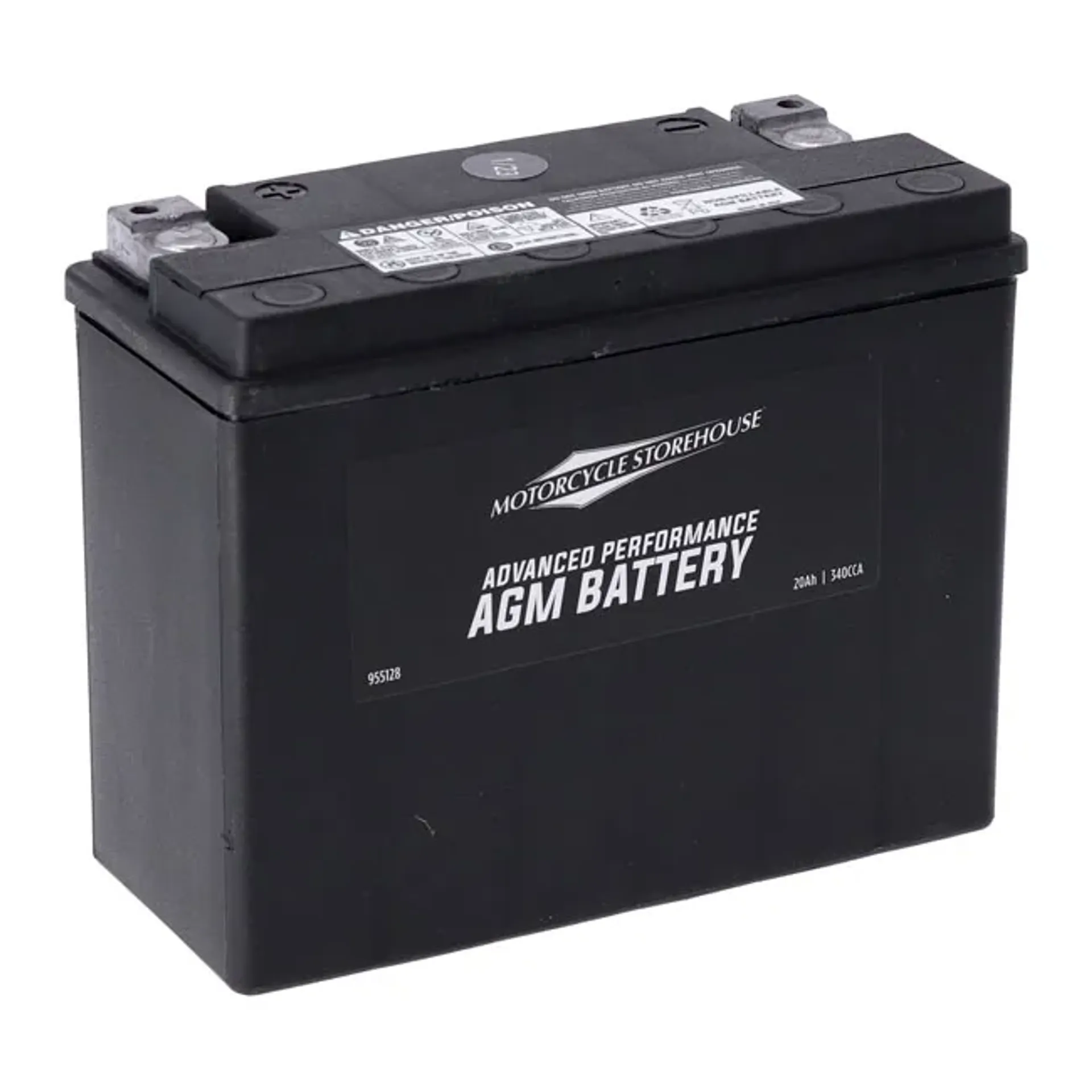 MCS, Advance Series - AGM sealed battery. 12v, 20ah, 340cca