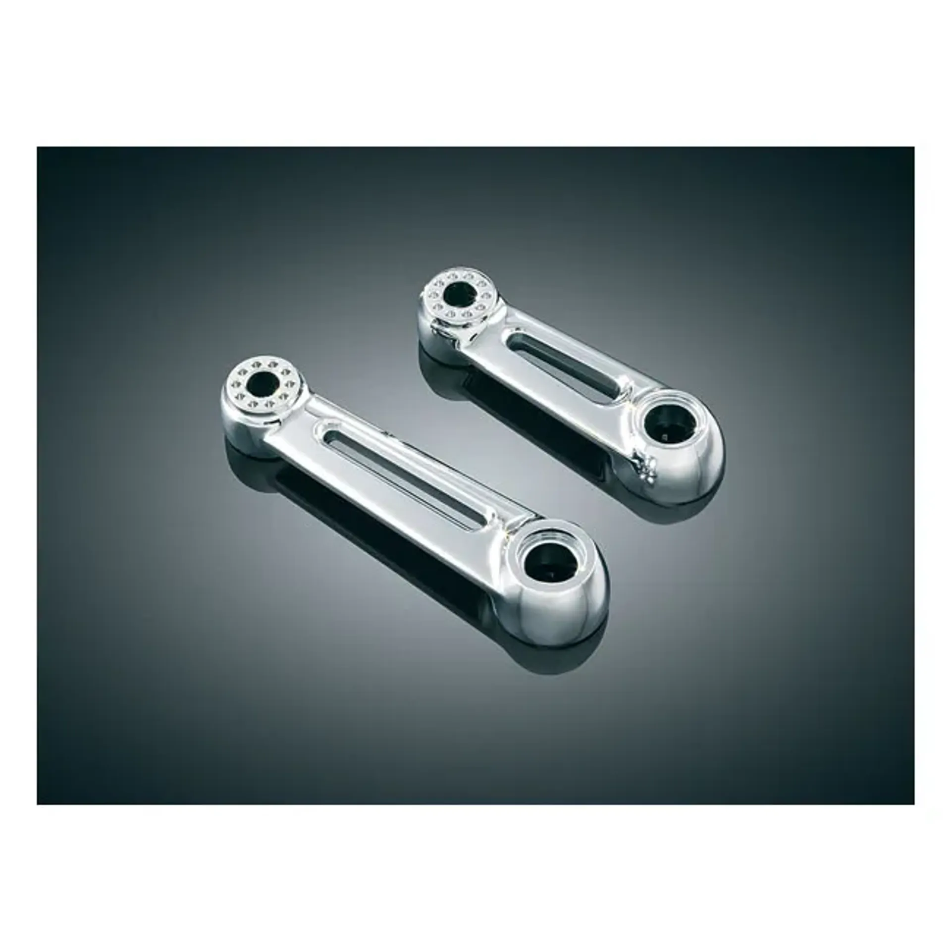 Kuryakyn, Short ergo arm, 4-1/2" chrome