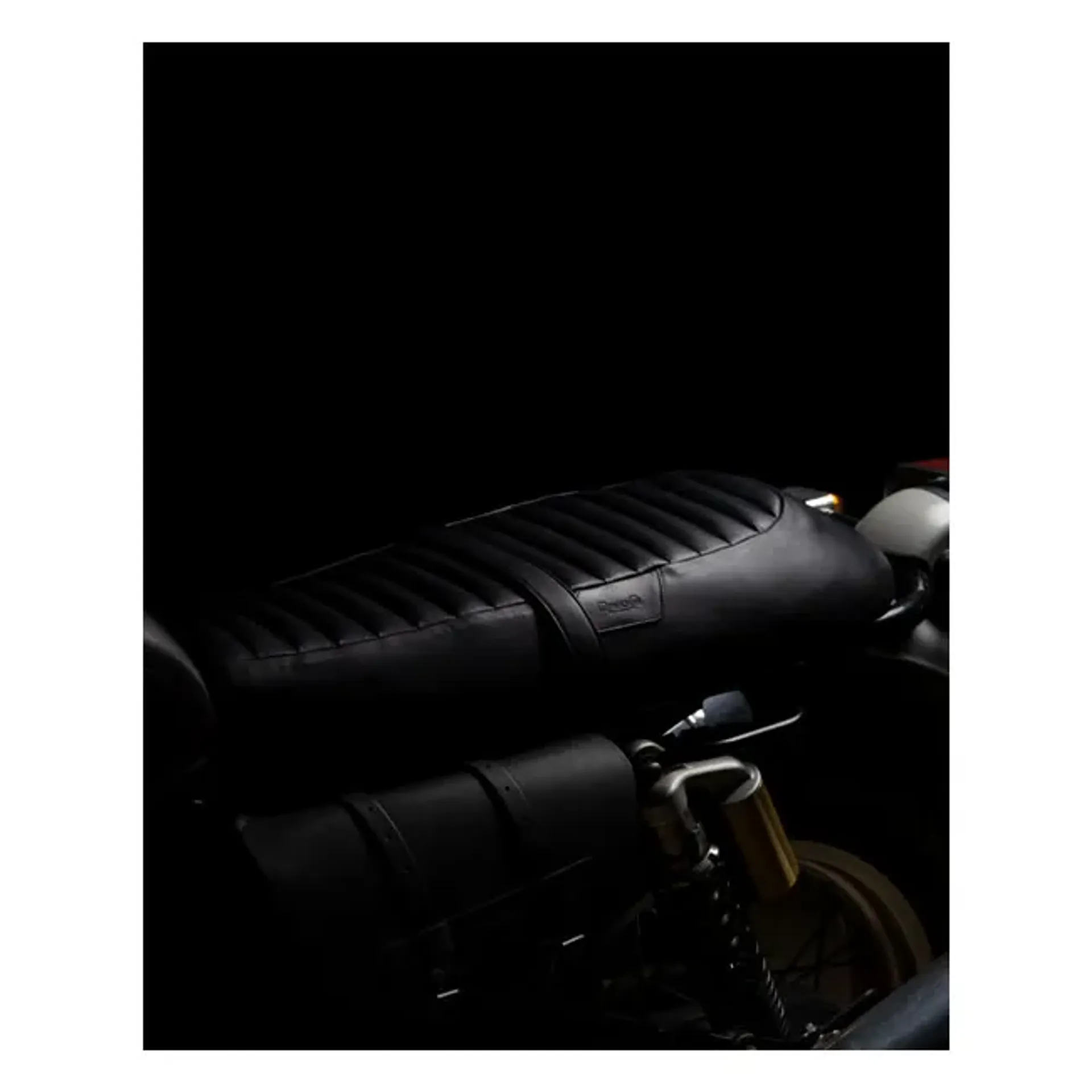 Trip Machine Touring Seat RE Twins black leather