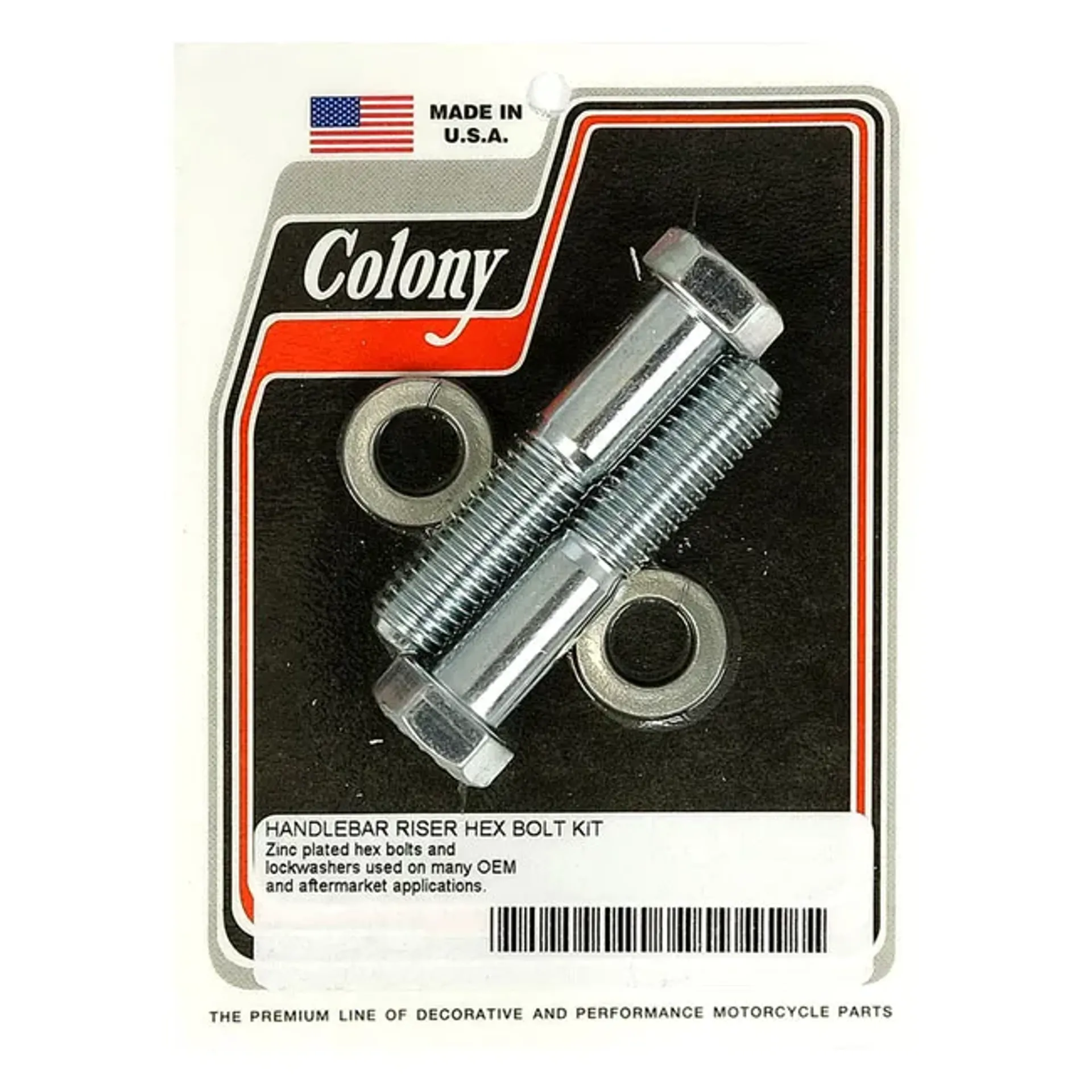Colony riser bolt set