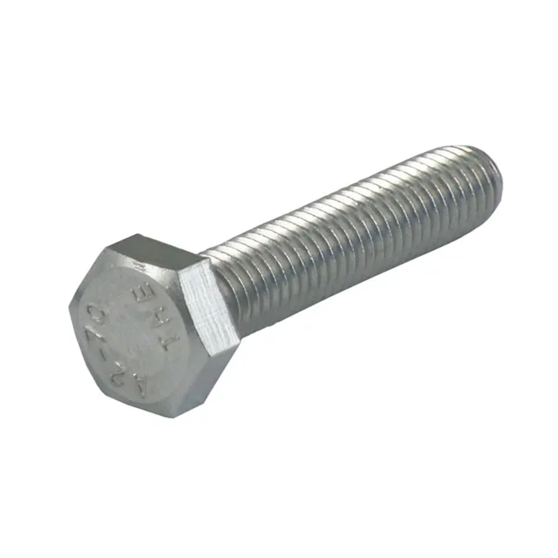 M12 x 30mm hex bolt, stainless