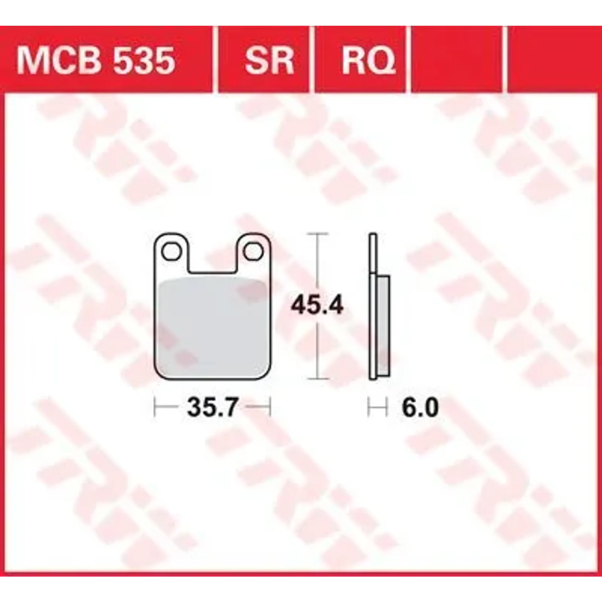 Brake Pad Allround Organic Standard