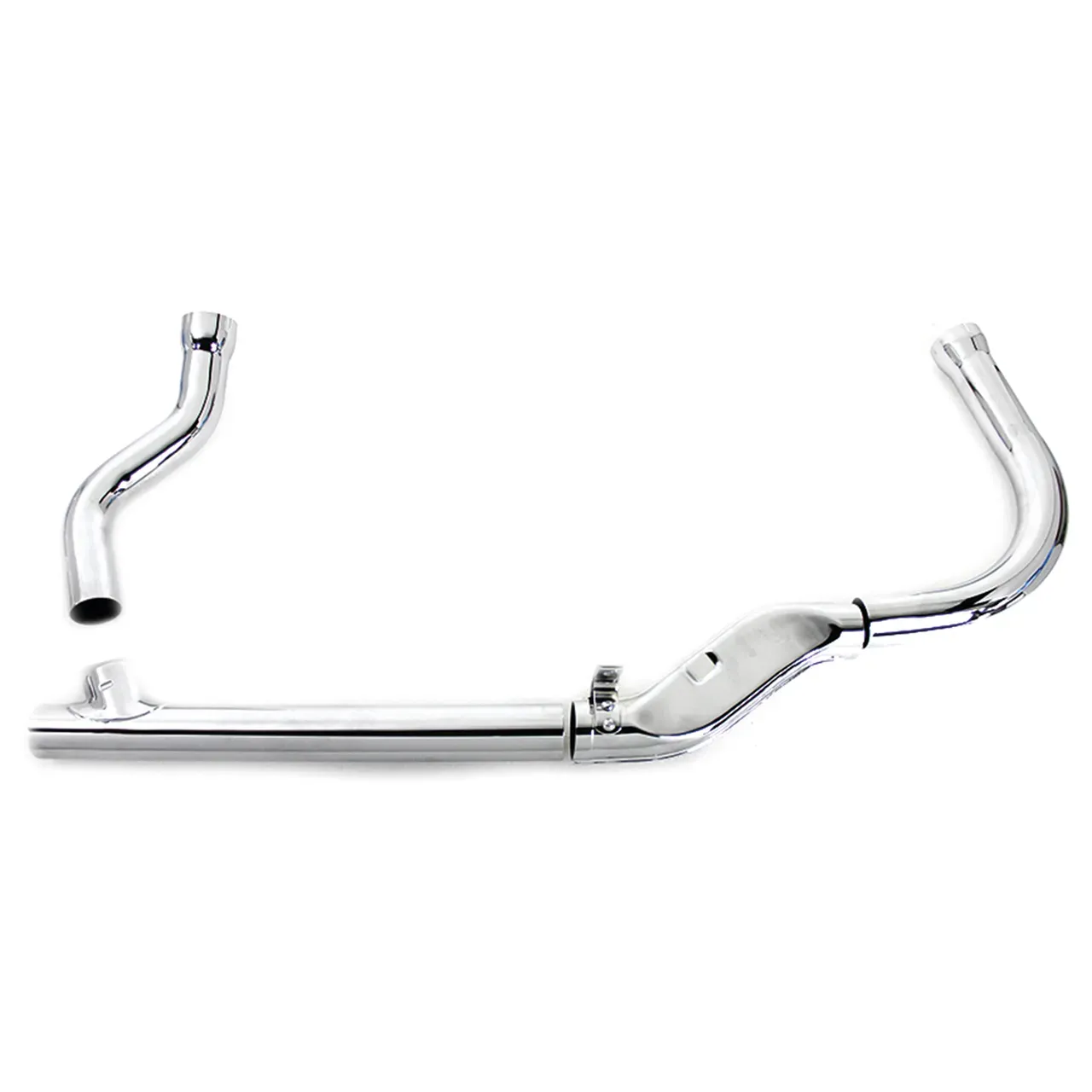 2-1 Complete Exhaust Chrome FL58-64