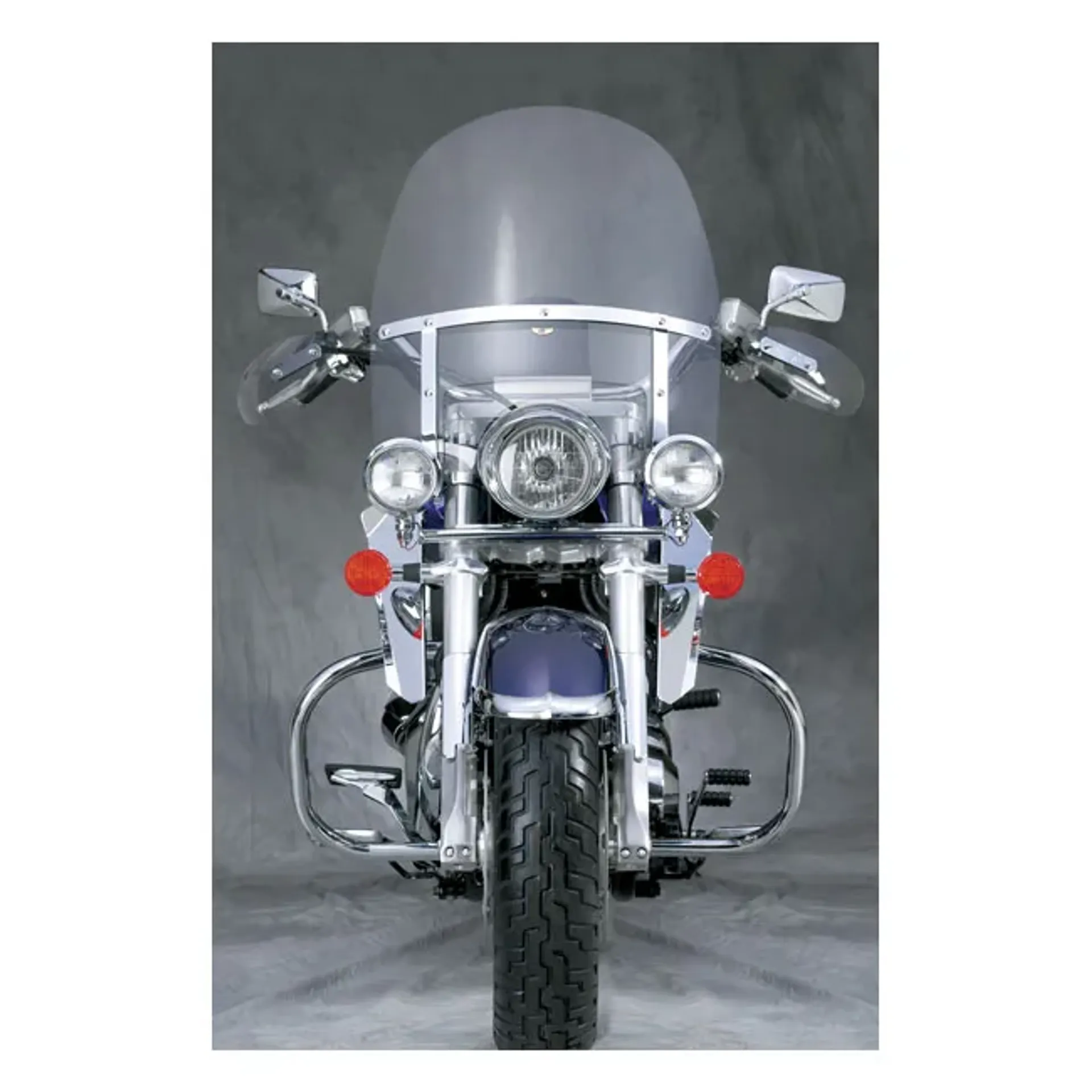National Cycle Heavy Duty lower deflectors chrome