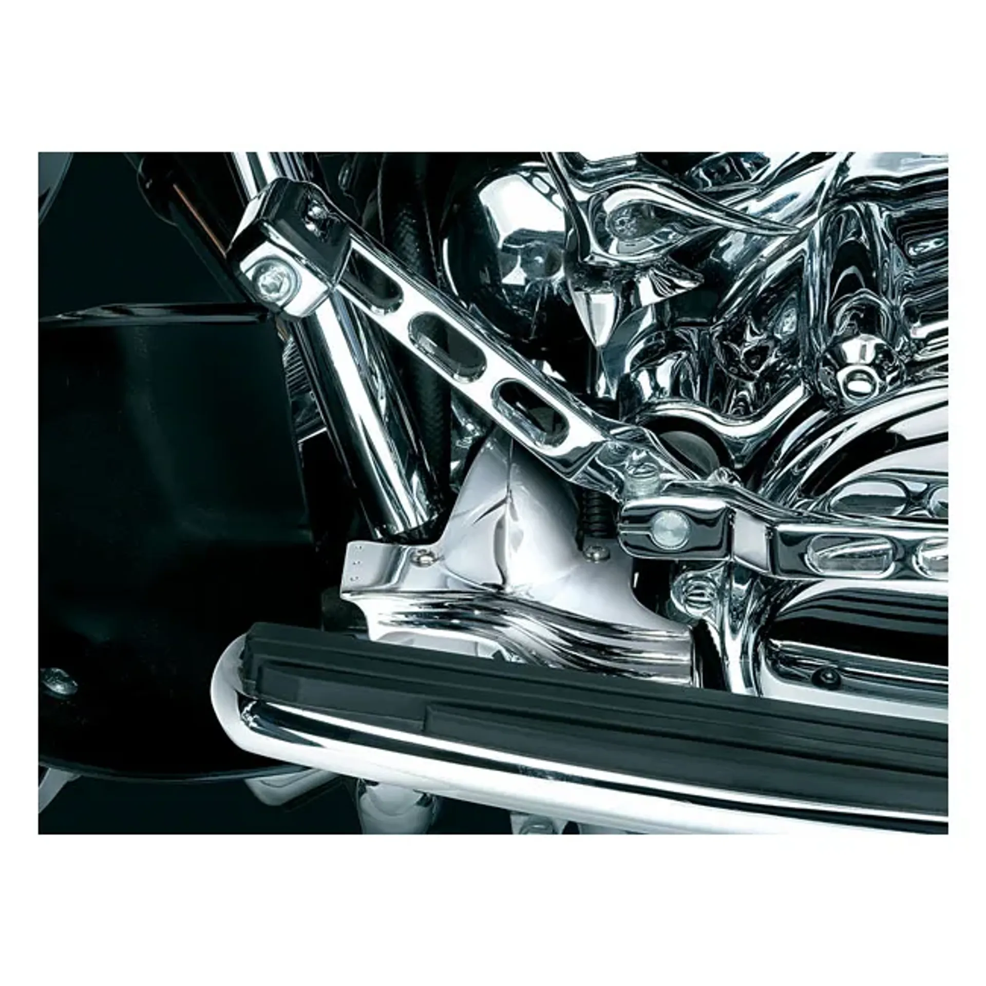 Kuryakyn, Touring lower front frame cover. Chrome
