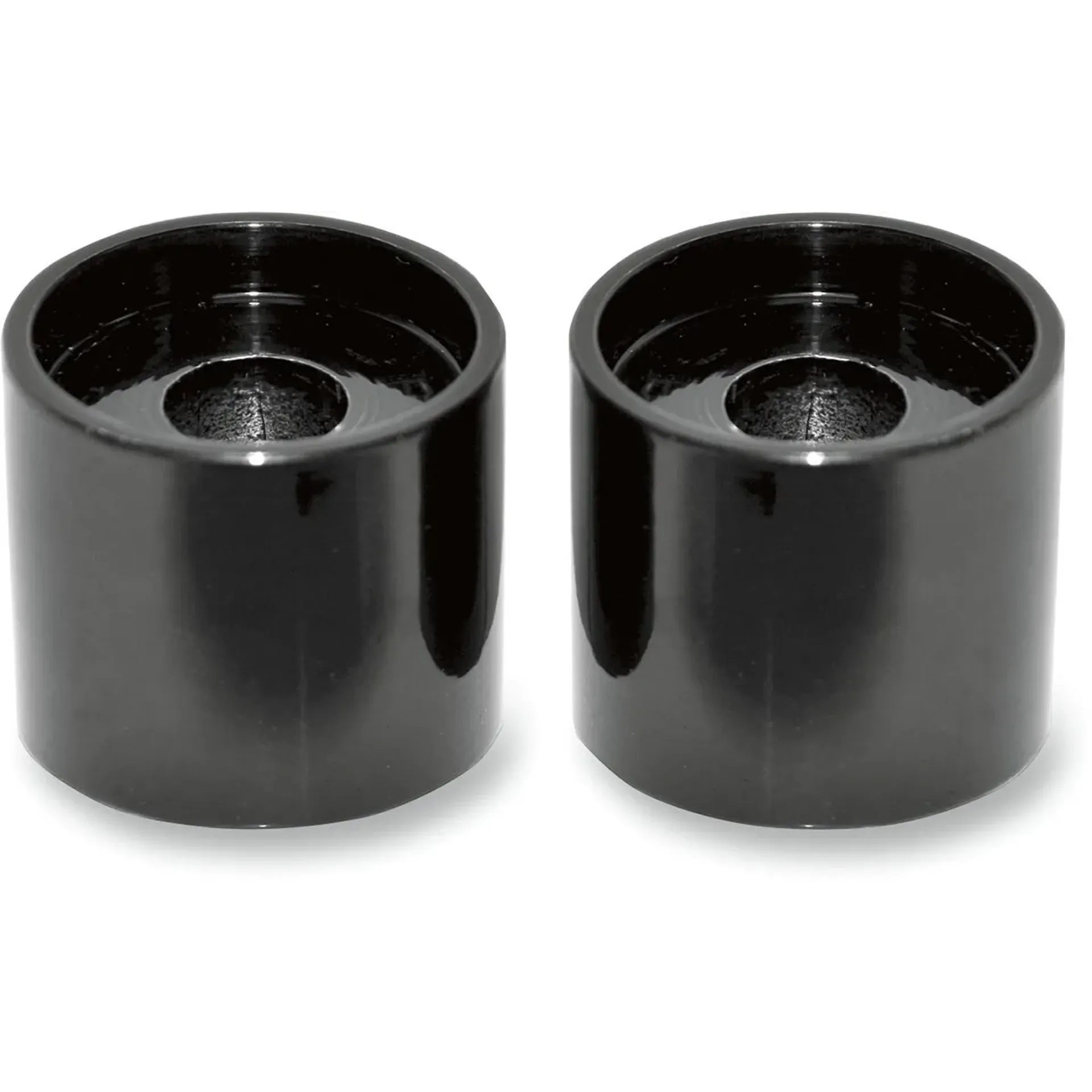 1″ Tall Riser Extension For 1.25″ Bars Black Universal