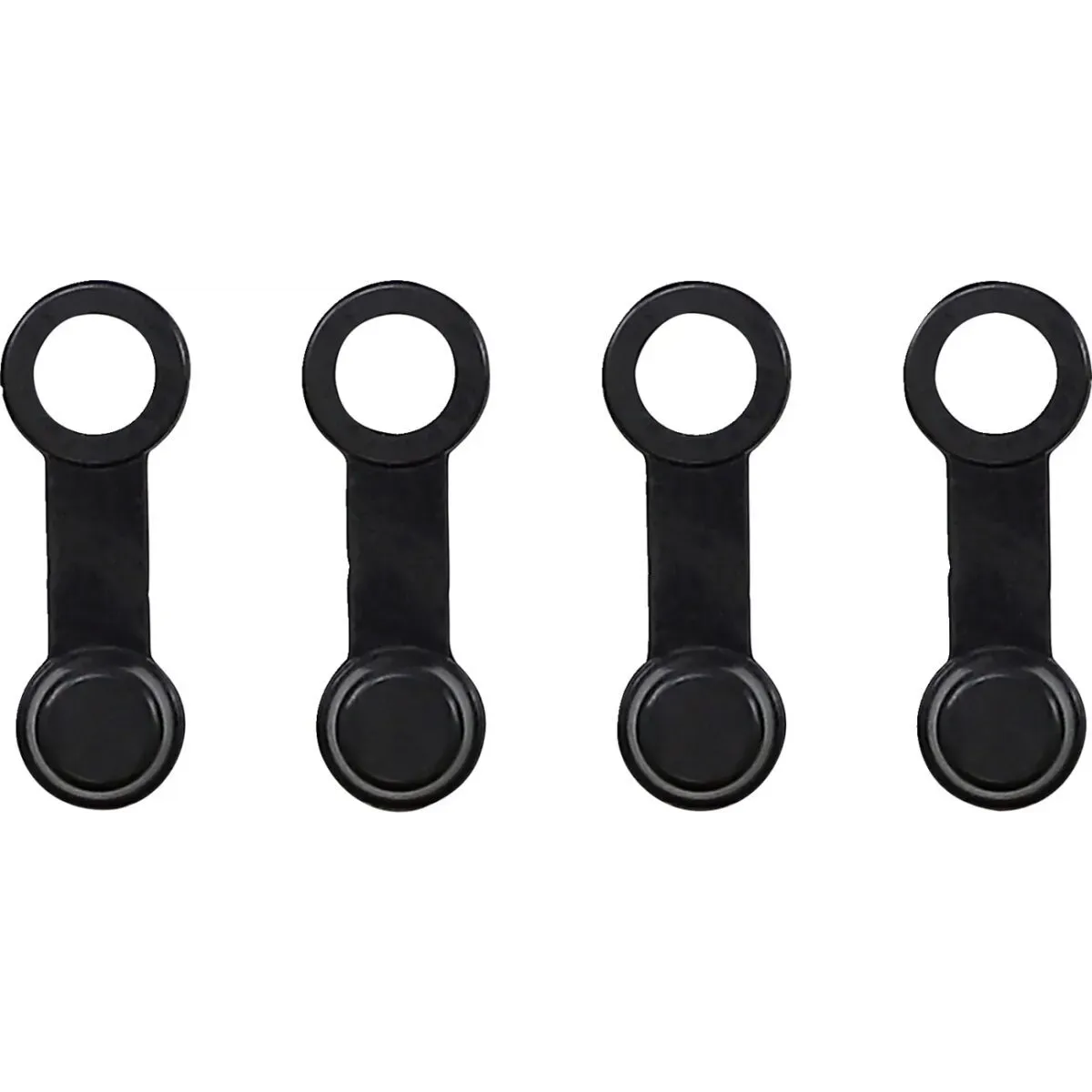 Bleeder Caps 4Pk Black