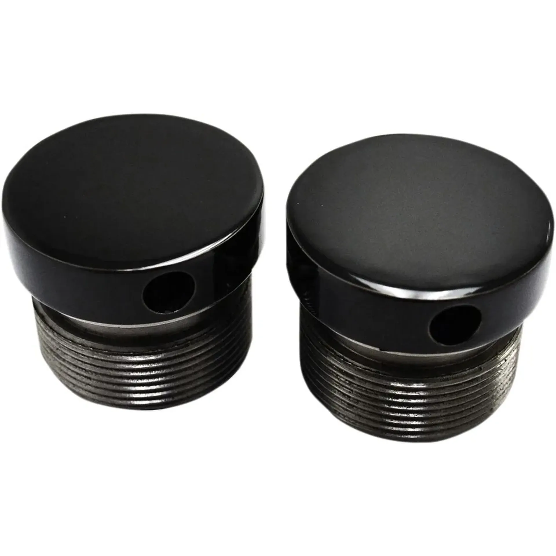 39Mm Flush Mount Fork Caps – Black