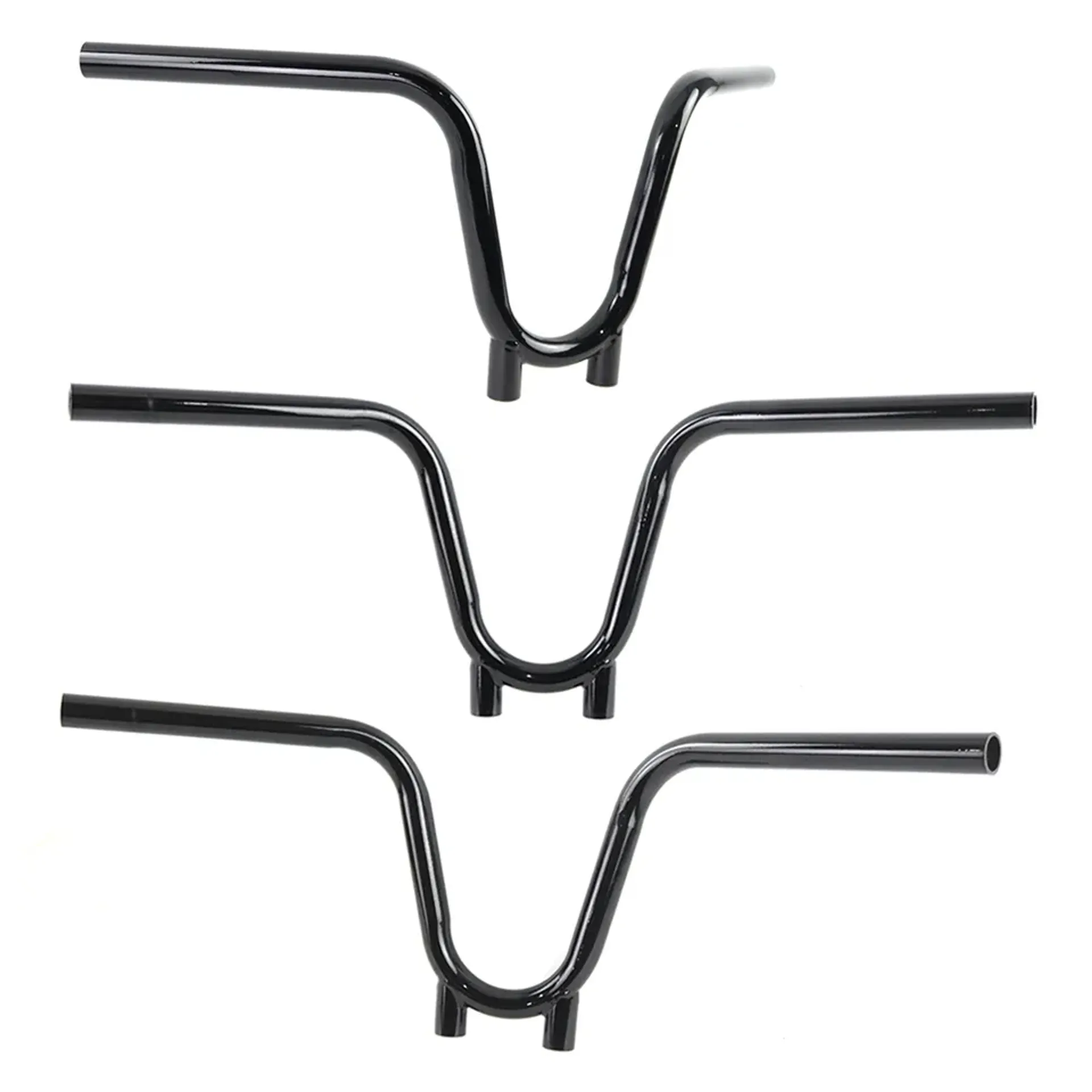 1″ NYC Handlebar Black Non-Dimpled