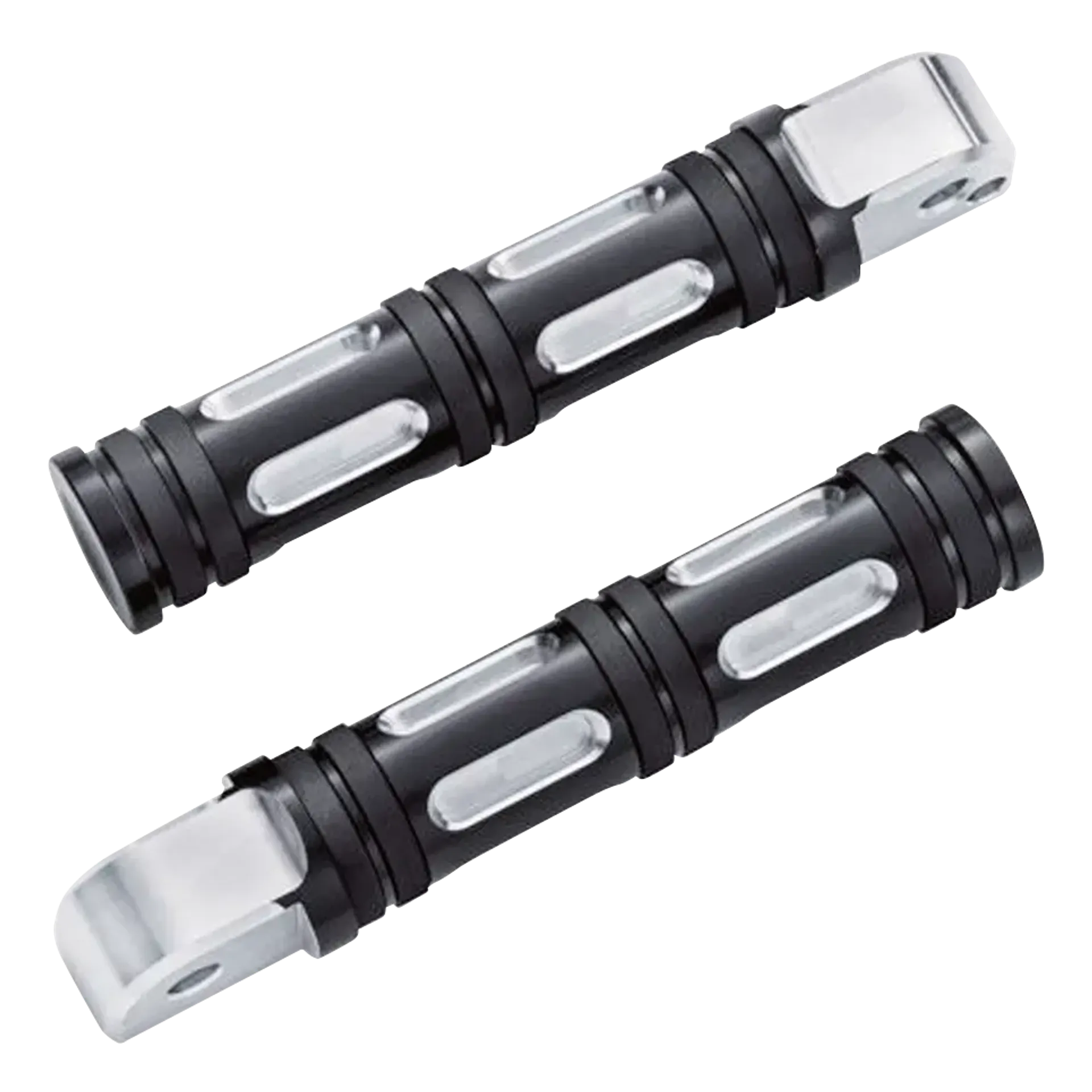 GZP Chrome edge cut passenger footpegs