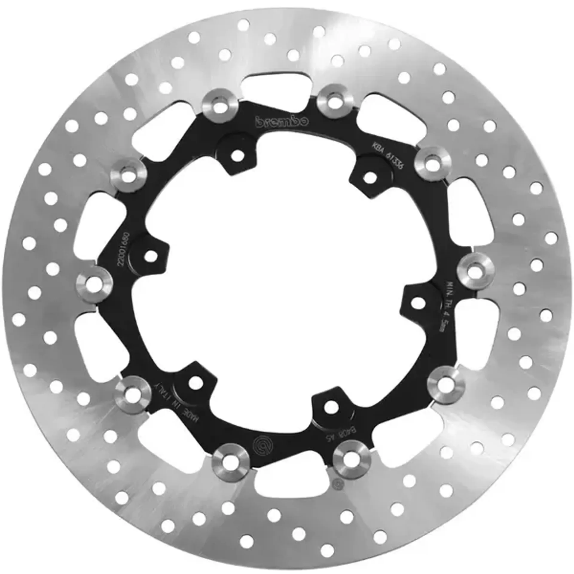 Brake disc float fr