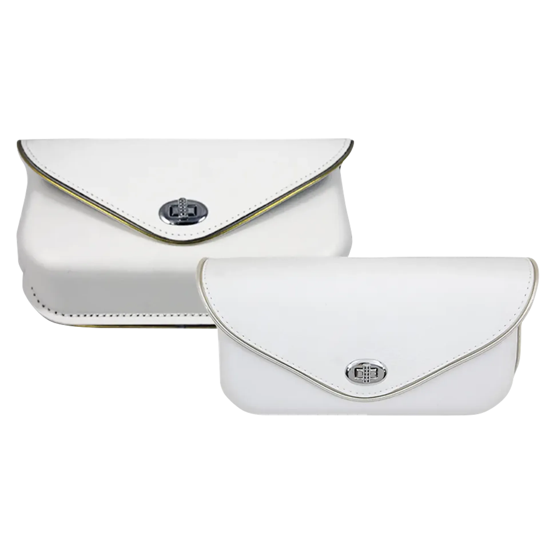 Windshield Pouch White/Silv Trim FL60-84