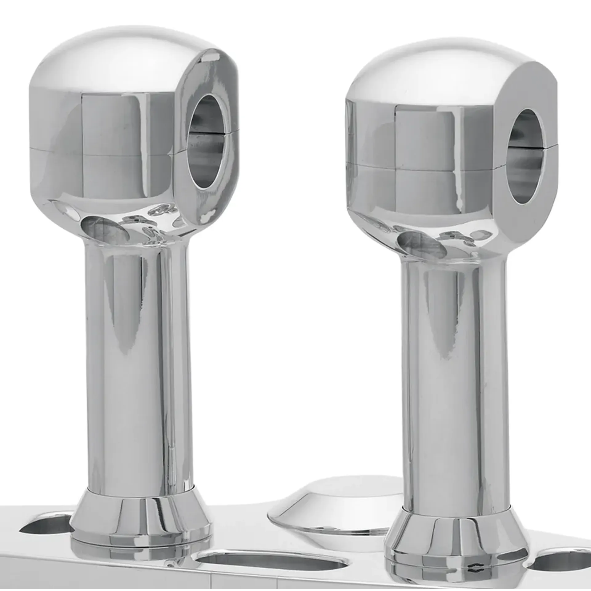 4″ Risers for 1-1/4″ Handlebars Pol.