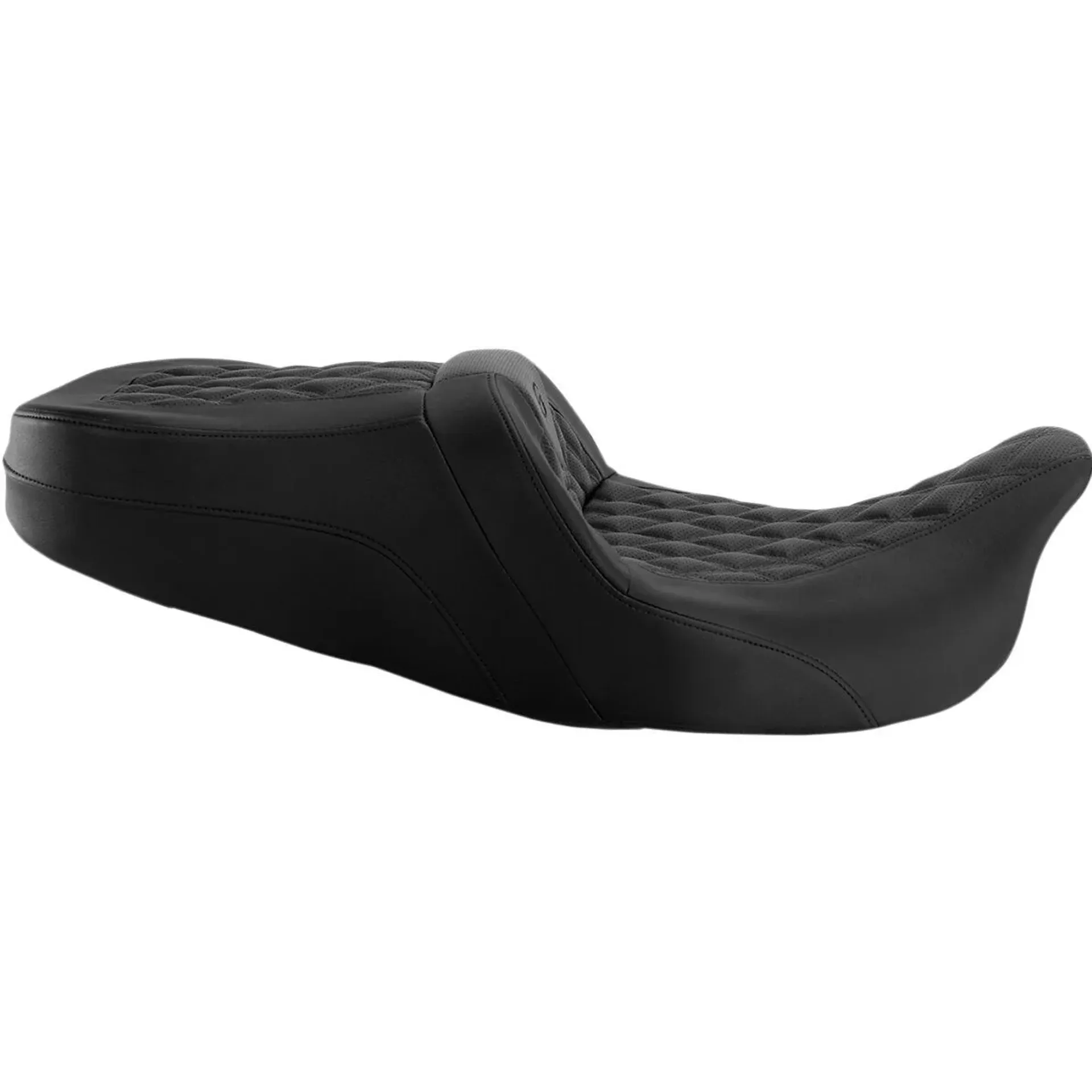 2-Up Seat Road Sofa Ls Front|Rear Leather|SaddleGel™ Plain Black