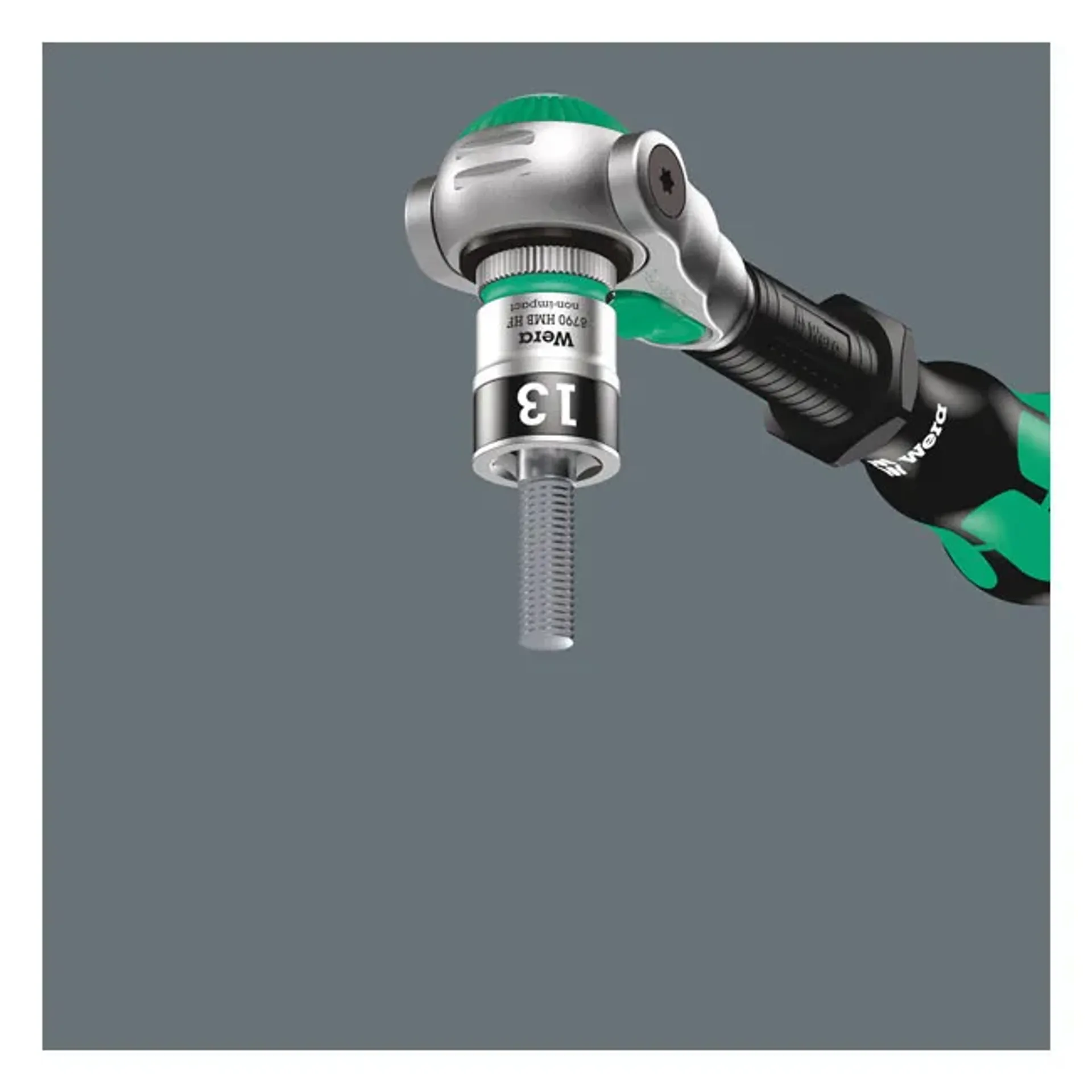 Wera Zyklop 3/8" socket with holding function - Metric 9.0
