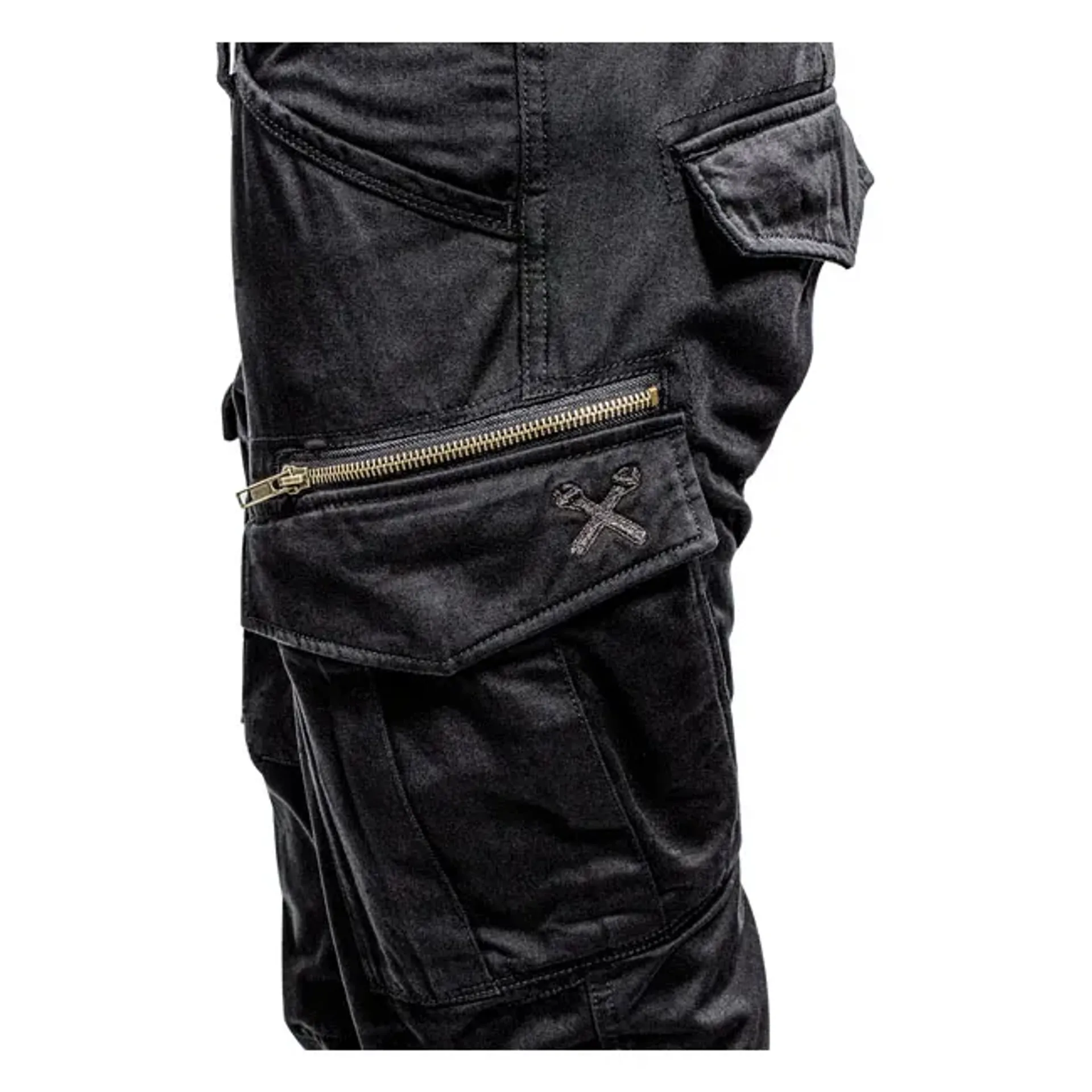 John Doe Stroker Cargo XTM pants black