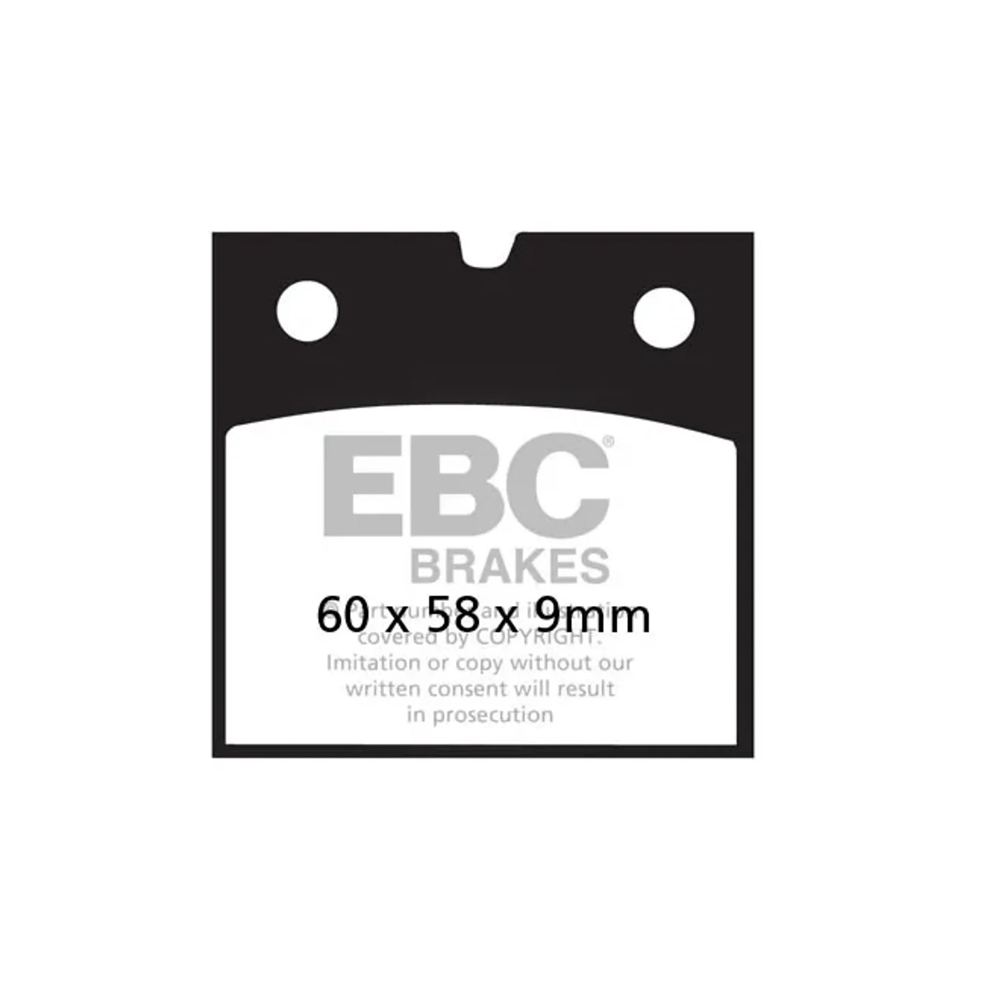 EBC Organic brake pads