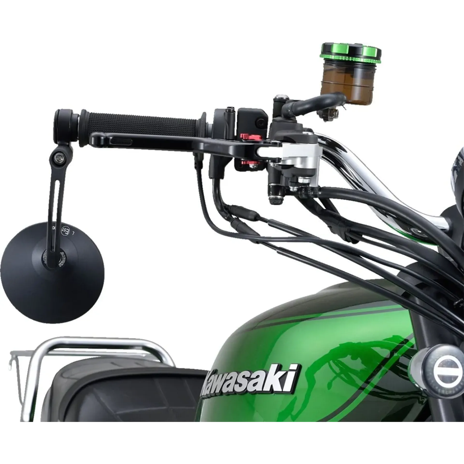 D-Mirror-3 Round Barend Alu Bk