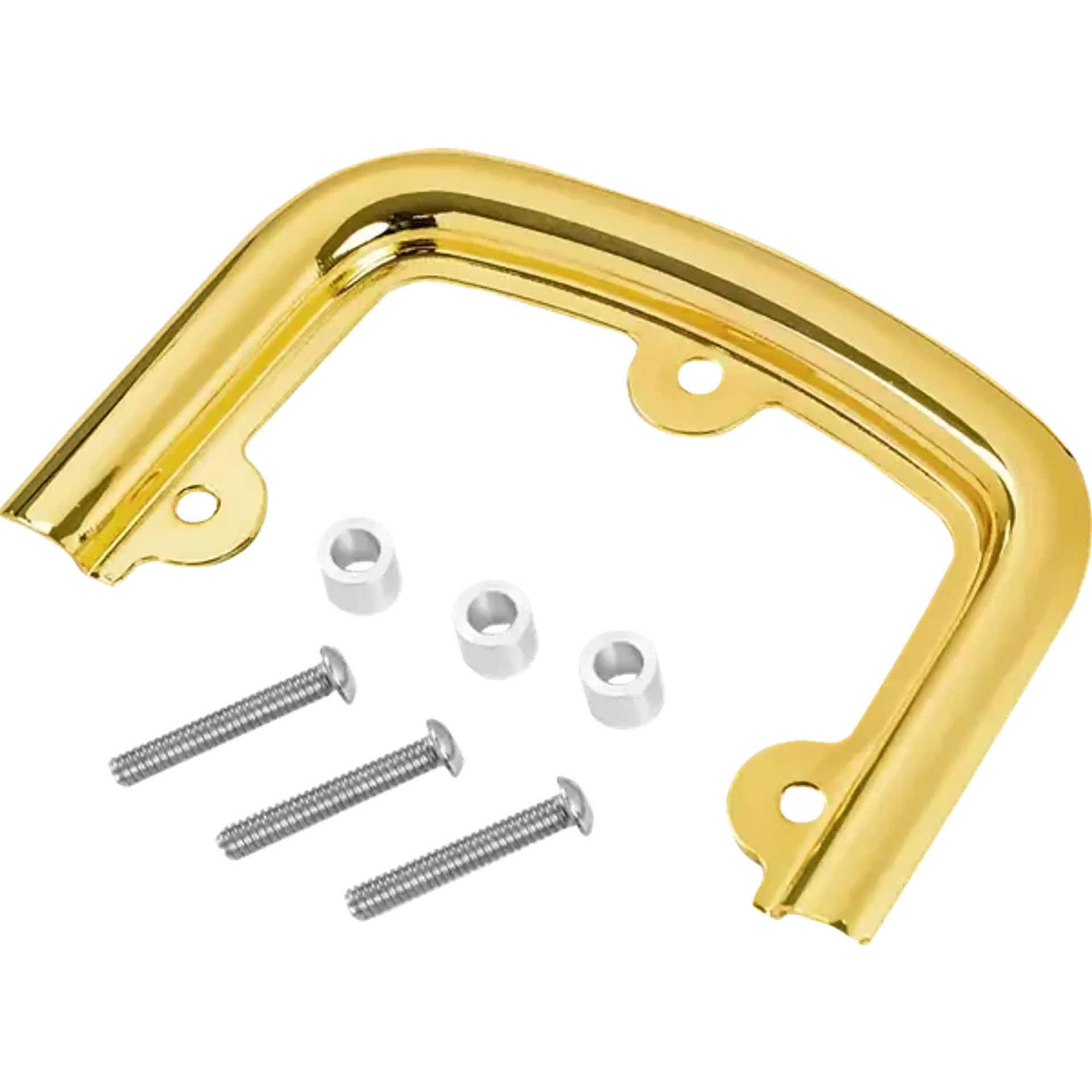 Sissy bar pad bracket gold