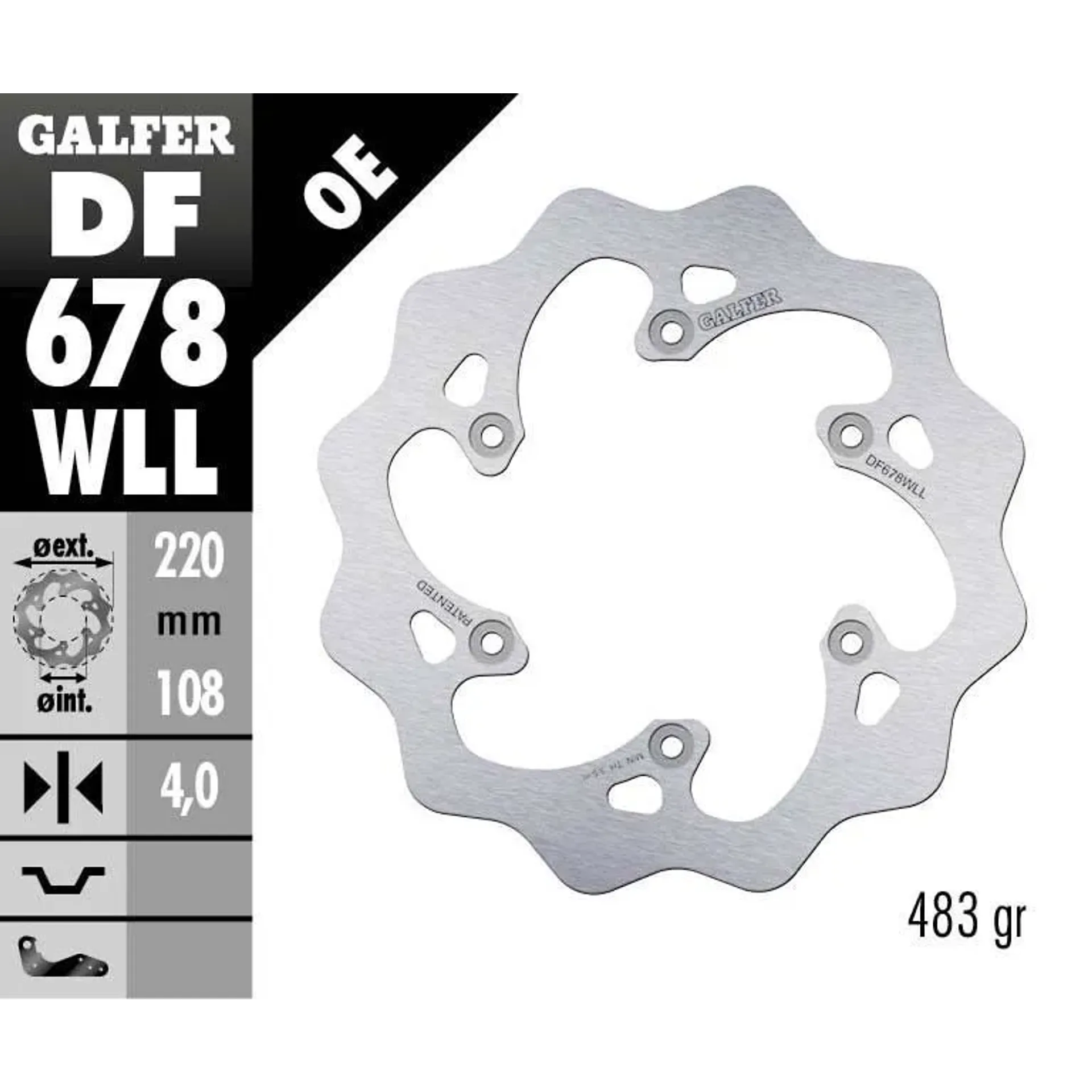 Brake Disc Fixed Wave So