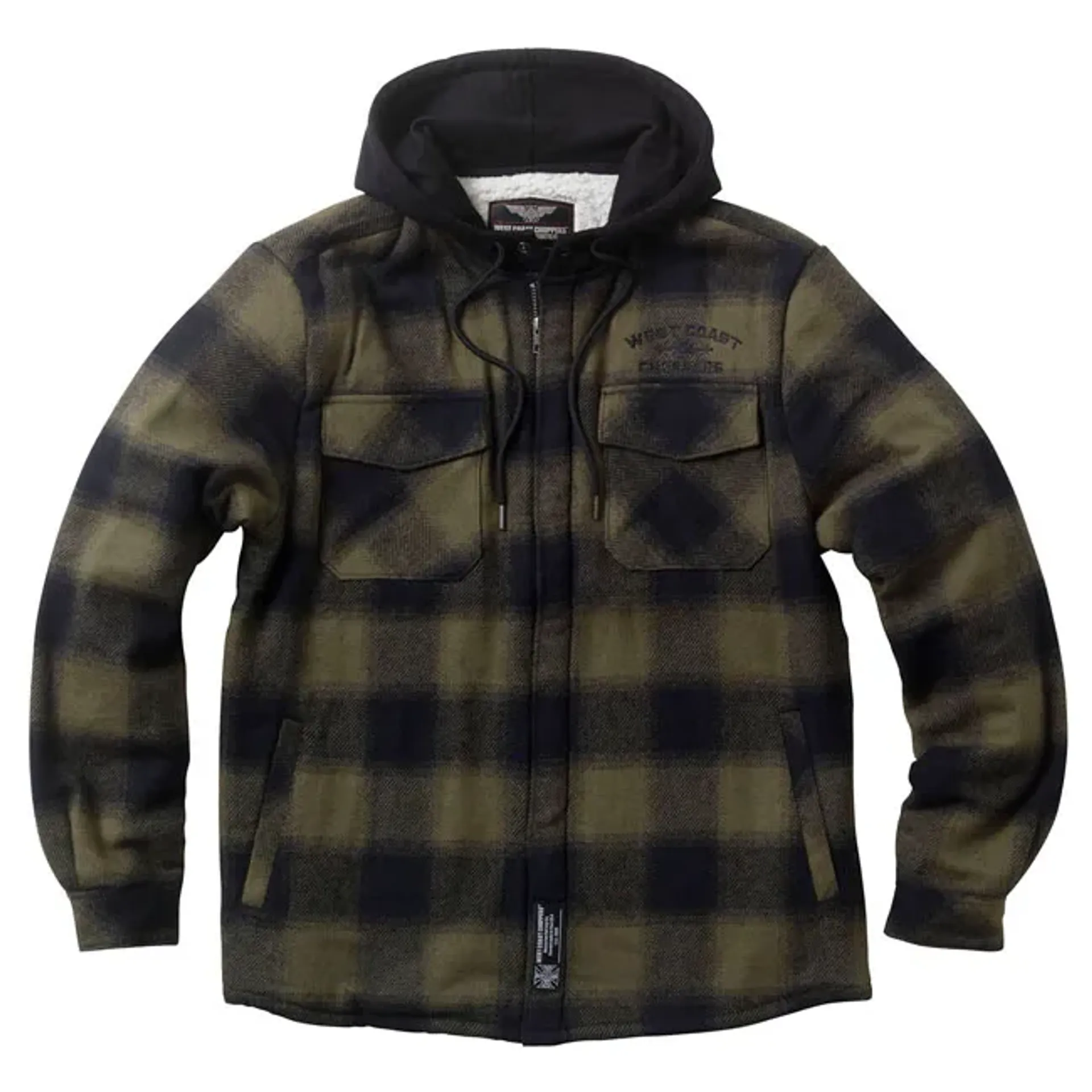 WCC Hell Bent Flannel jacket olive/black