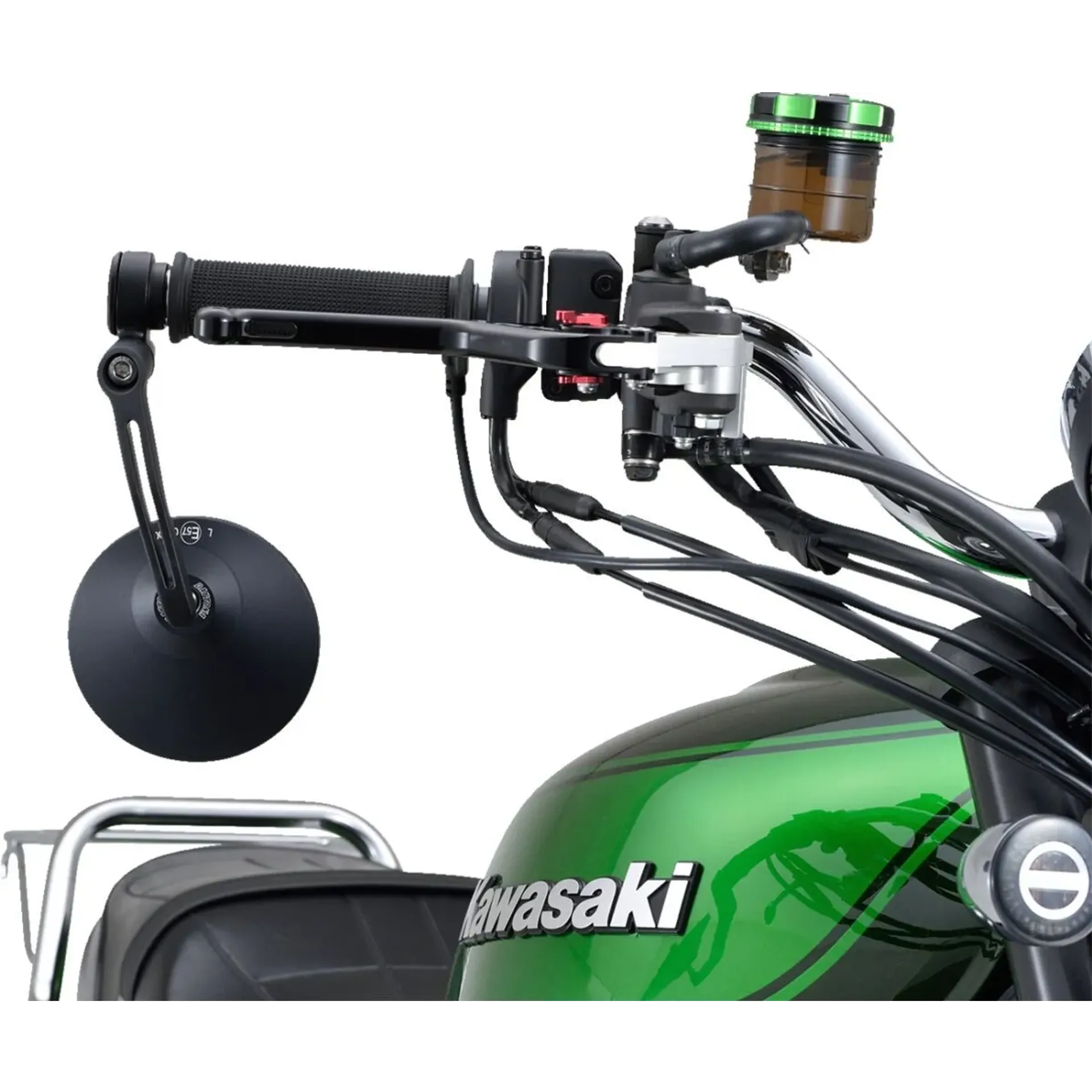 D-Mirror-3 Round Barend Alu Bk