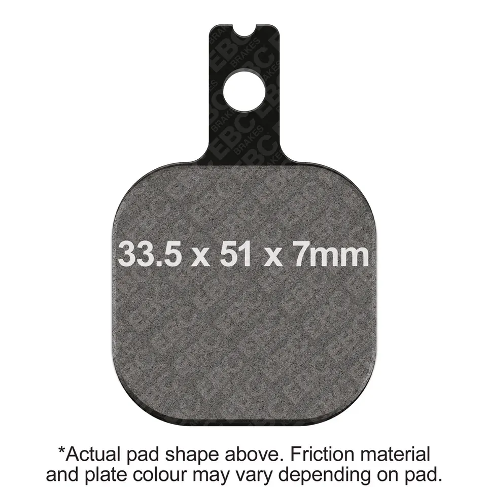 EBC Brake pads Billet 6 organic (2pack)