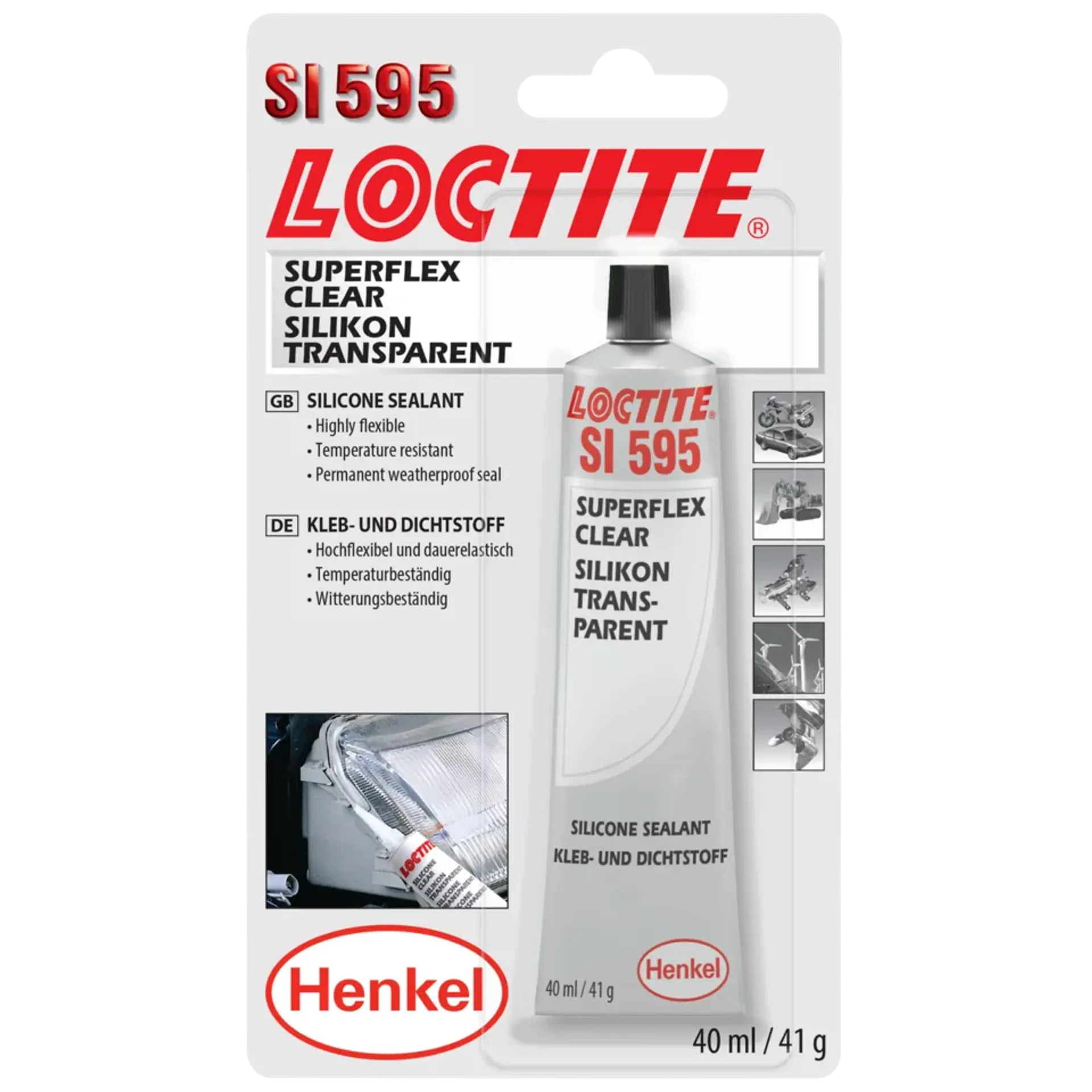 Loctite SI 595 Adhesive Sealant 100ml