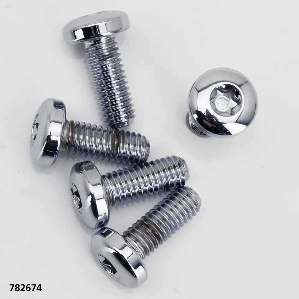 Chrome RR disc screw kit BT97-up