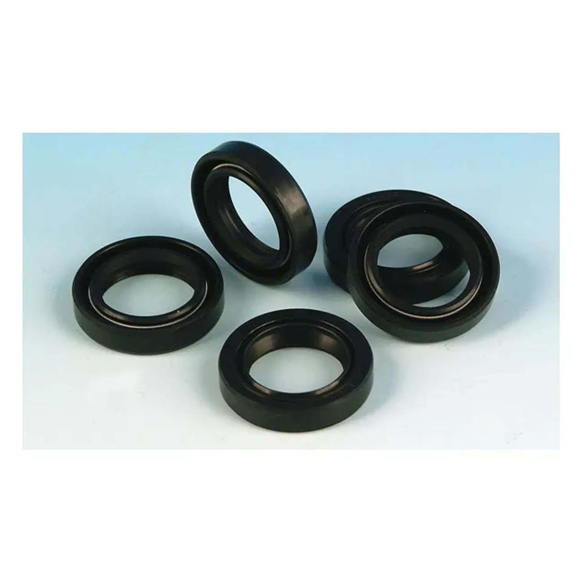 James, oil seal starter shaft. Dual lip