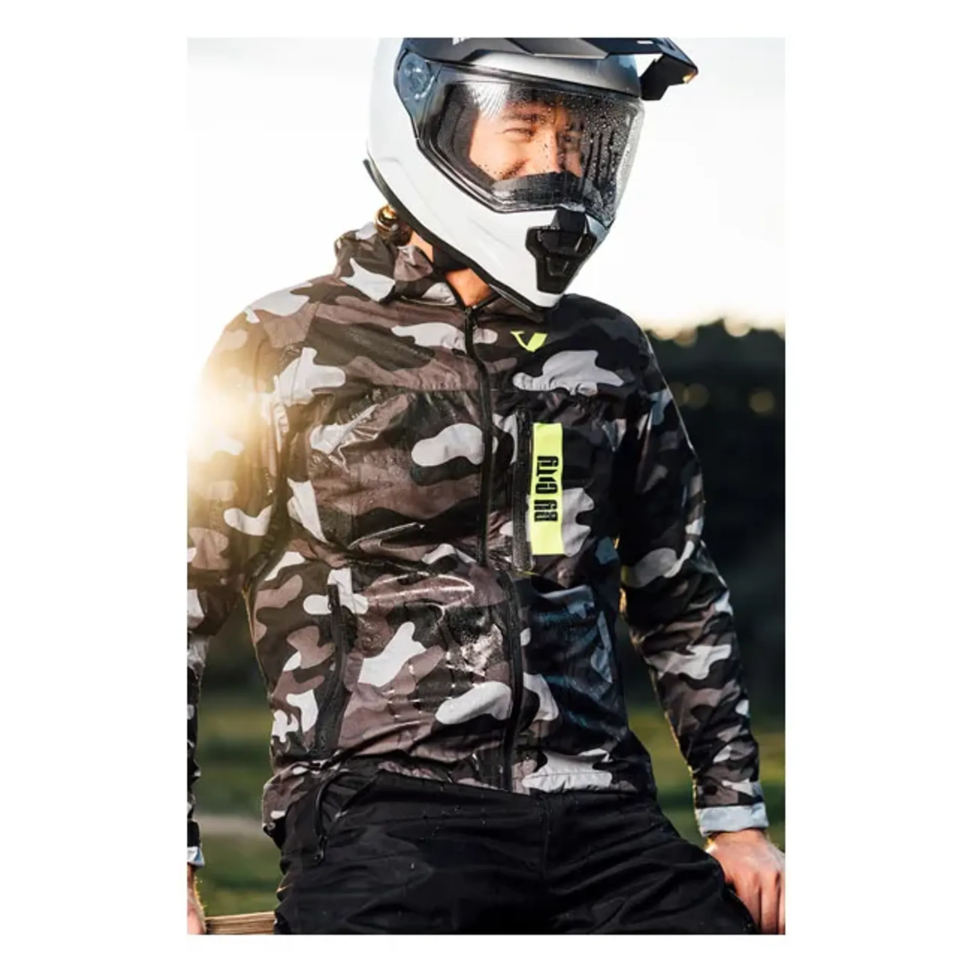 By City Military Rain jacket