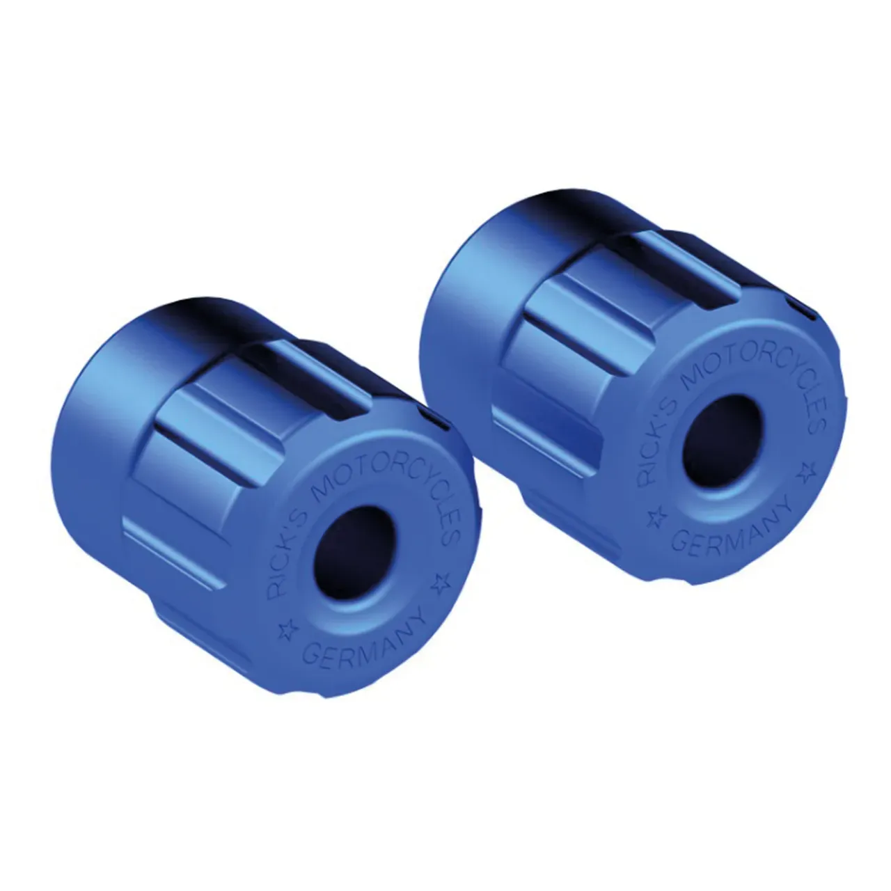 Clubstyle Crash Bar Slider Caps Blue