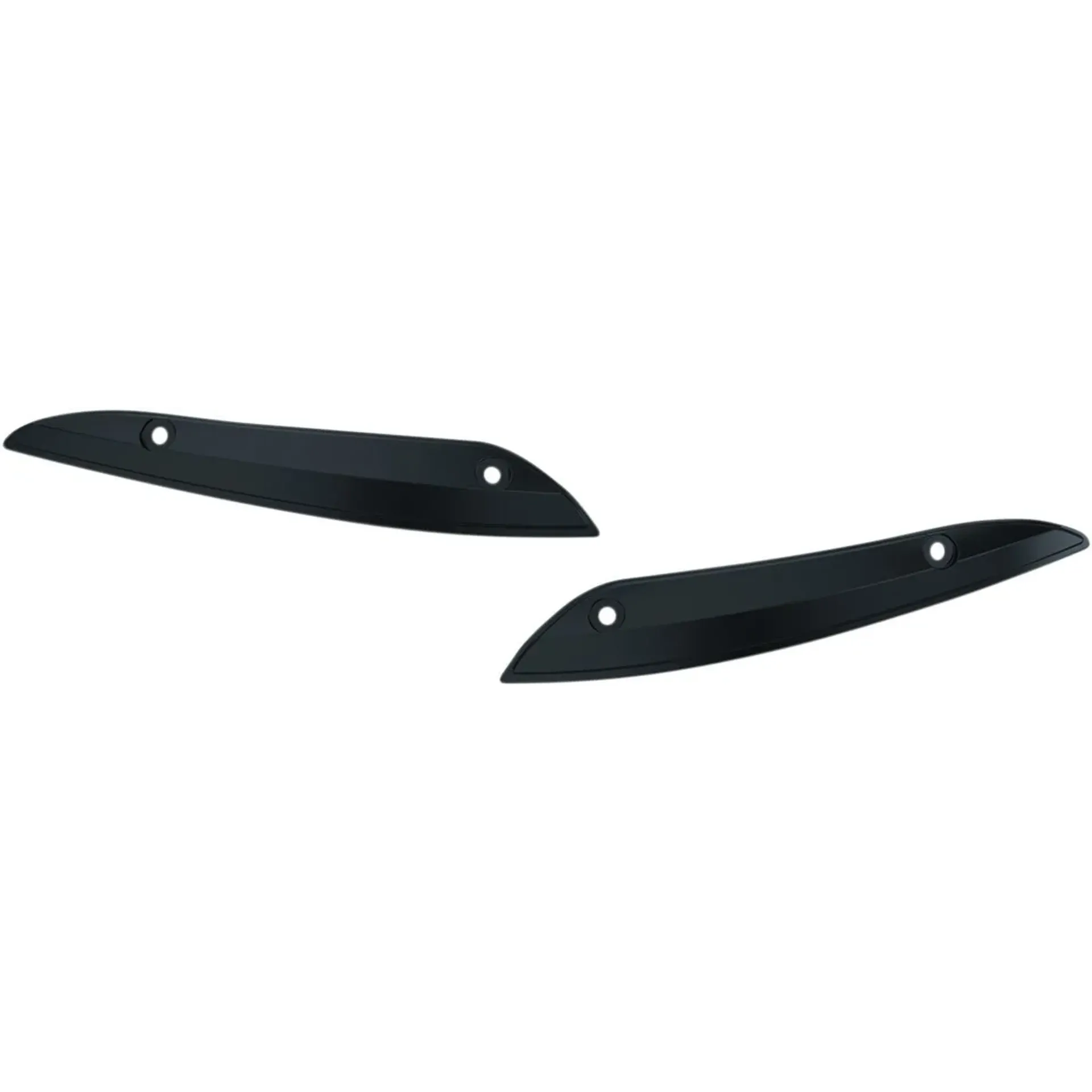 Windshield Side Trims Black