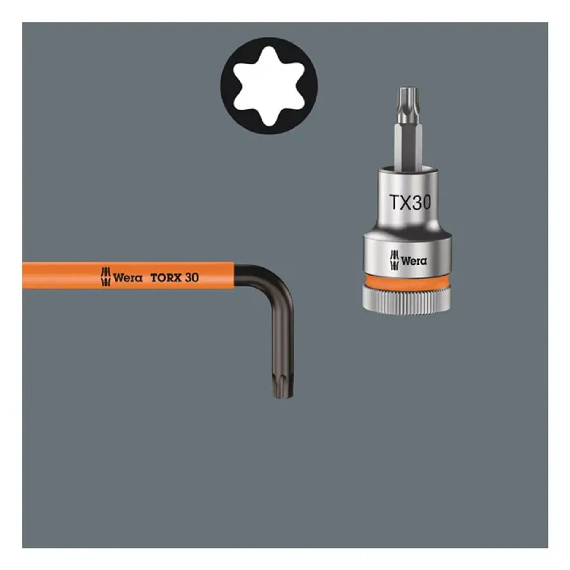 Wera Torx® key set multicolor