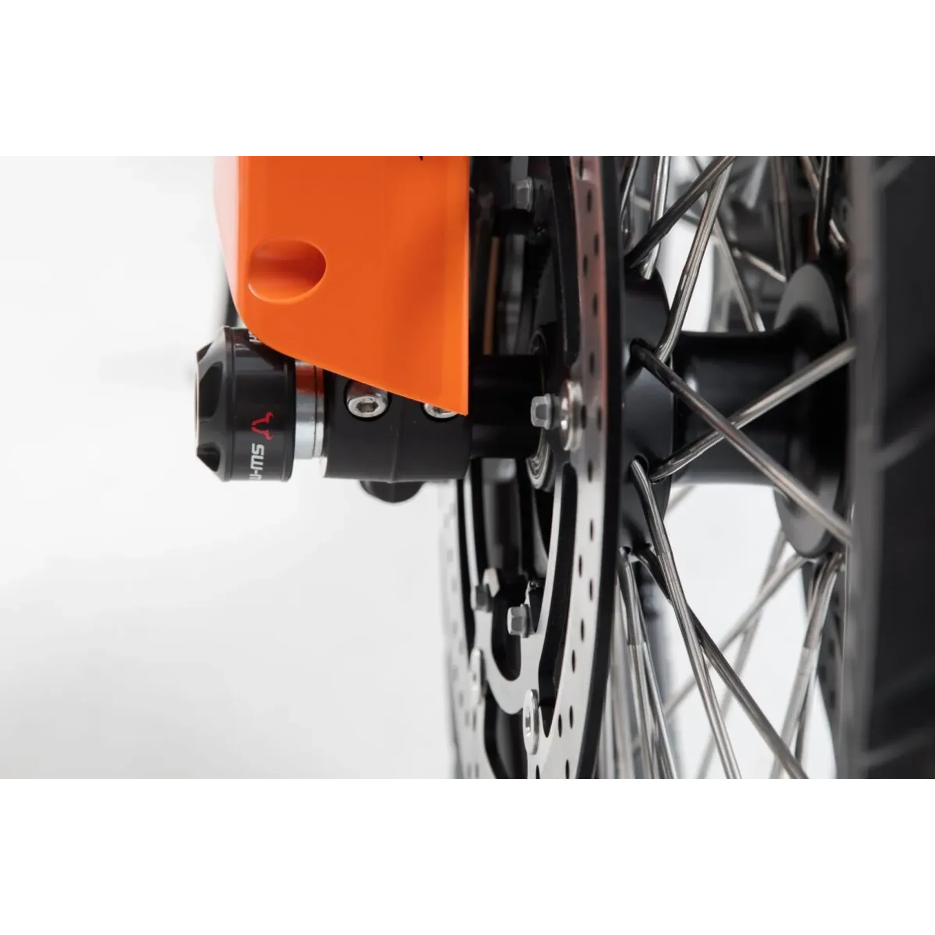Slider Set For Front Axle Black Ktm 790 Adventure/ 790 Adventure R