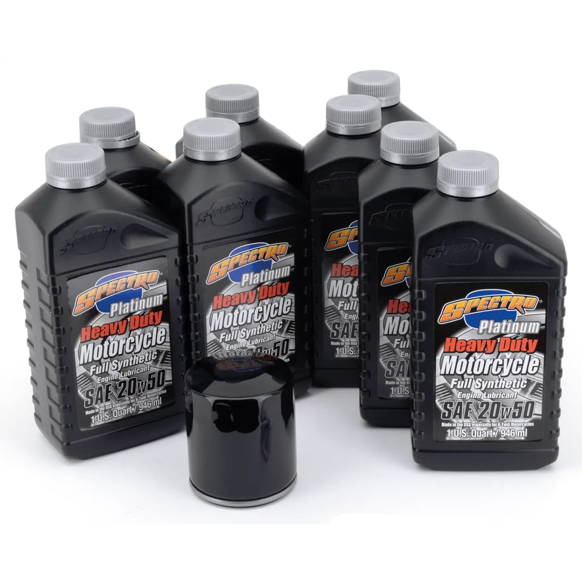 Milwaukee 8 VSyn total oil serv kit Blac