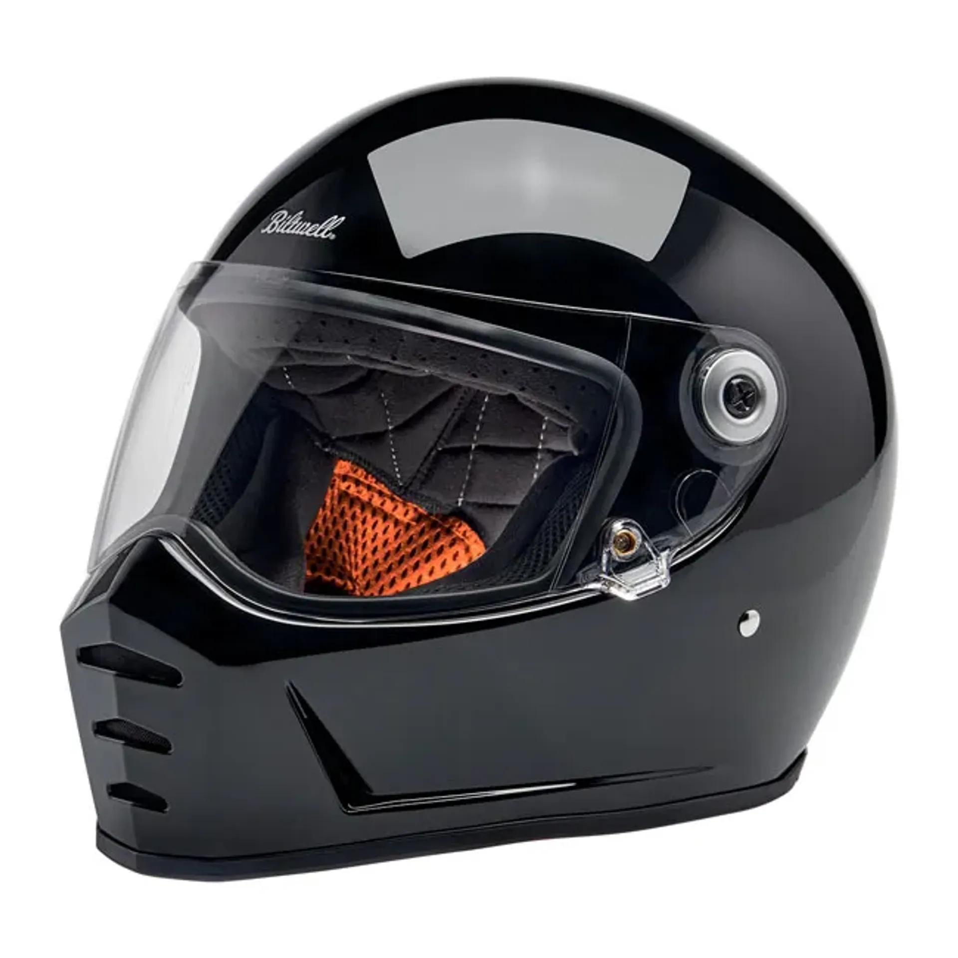 Biltwell Lane Splitter helmet gloss black