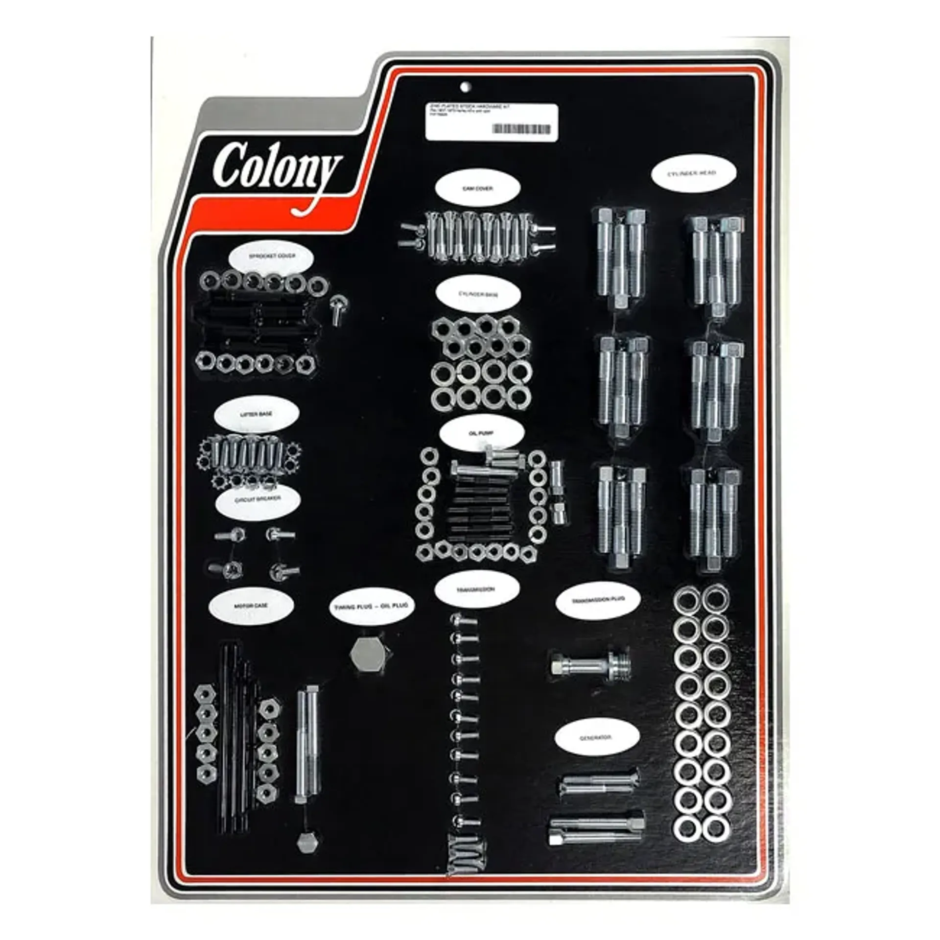 Colony motor screw set